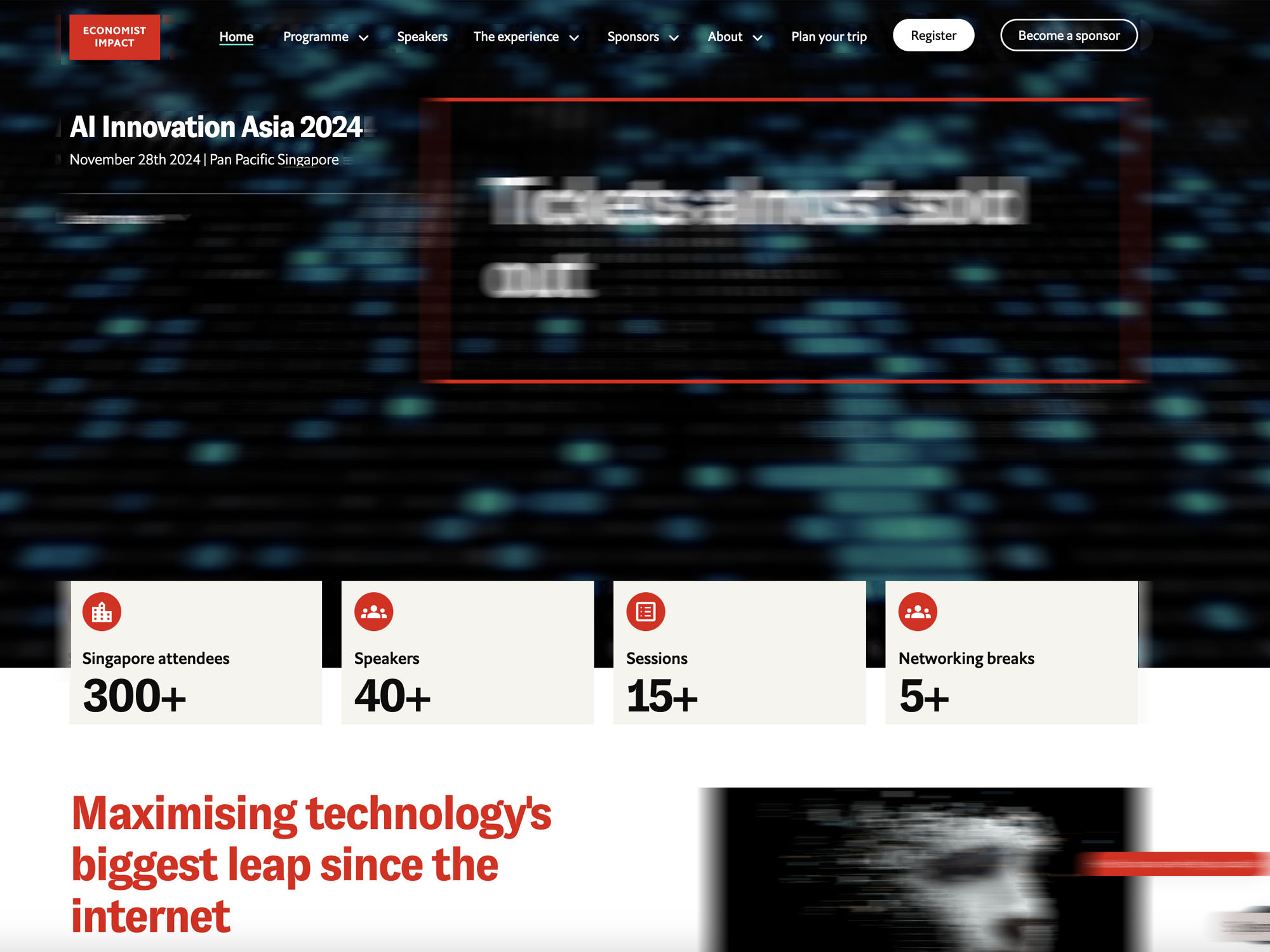 AI Innovation Asia 2024 screenshot