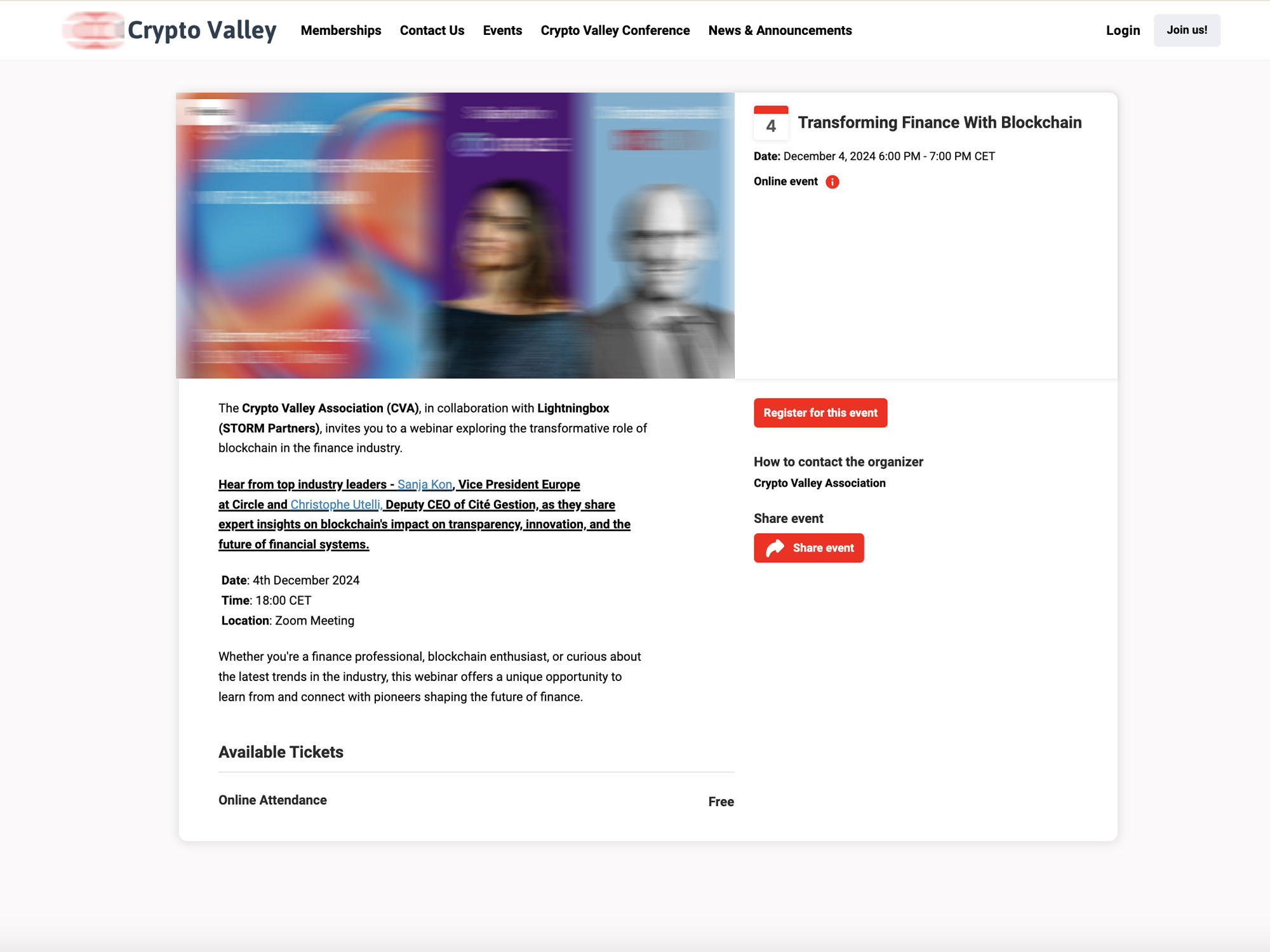 Transforming Finance With Blockchain screenshot
