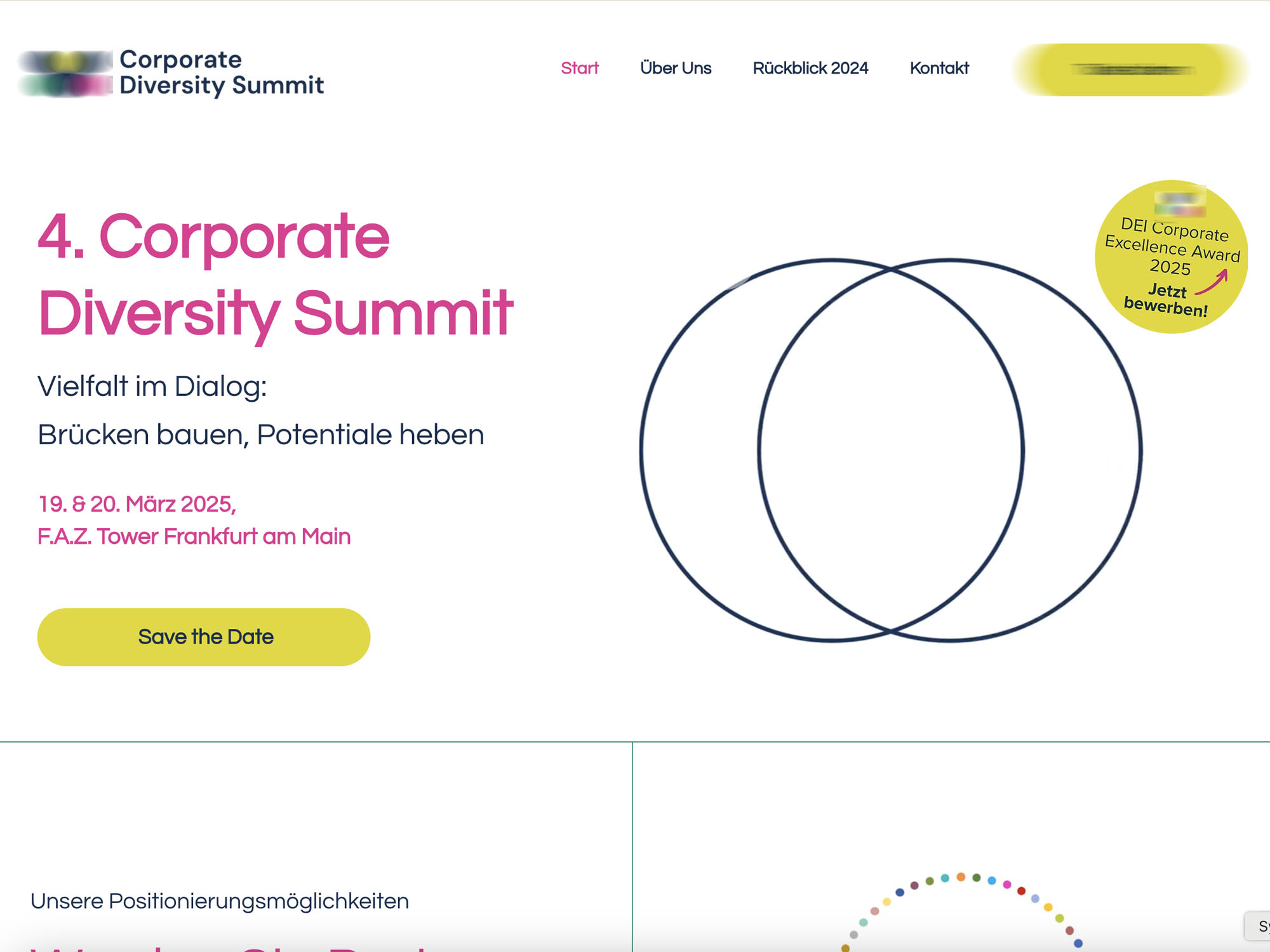 4. Corporate Diversity Summit screenshot