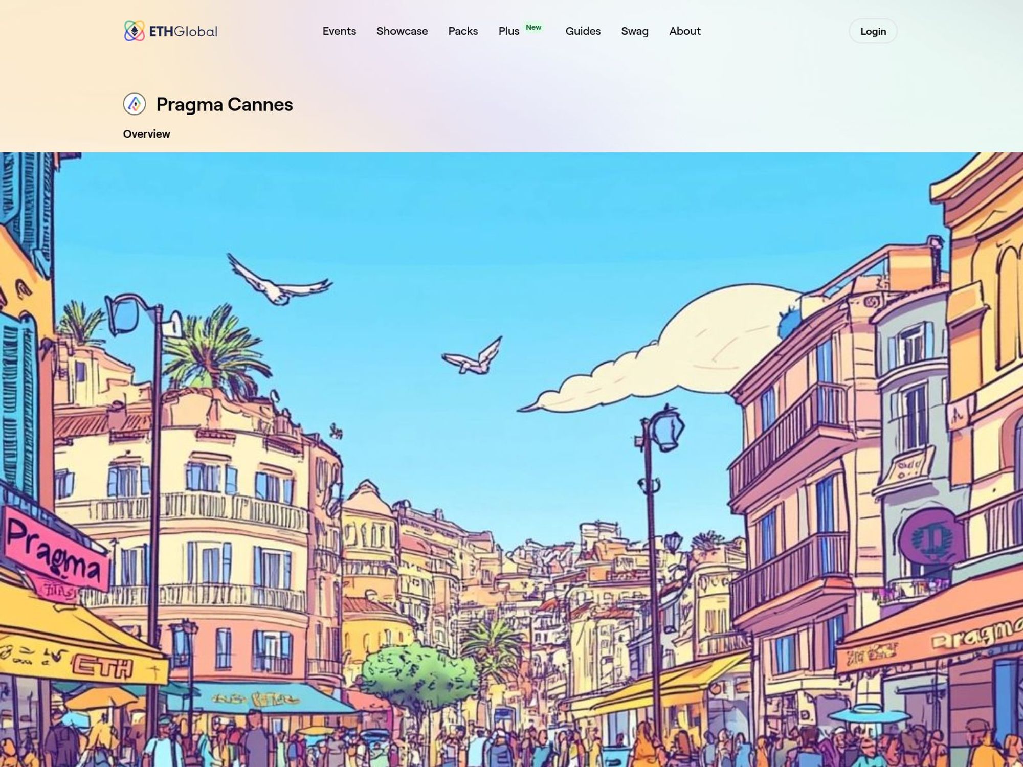 Pragma Cannes website