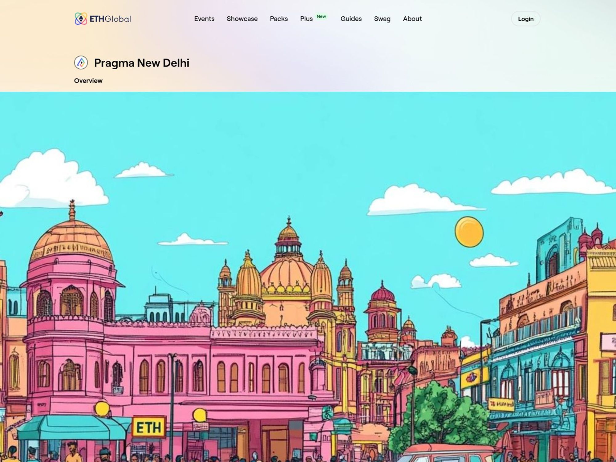 Pragma New Delhi website