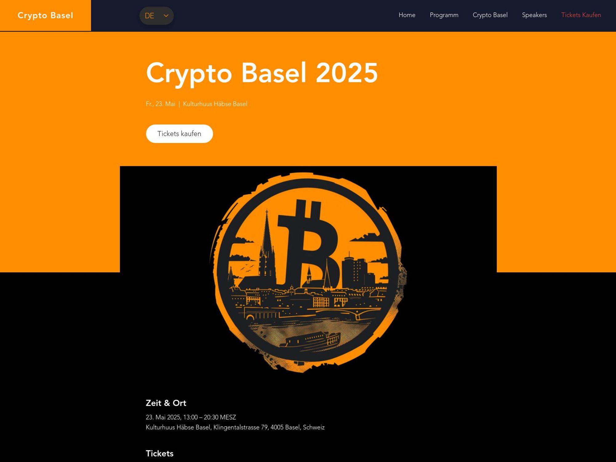 Crypto Basel 2025 screenshot