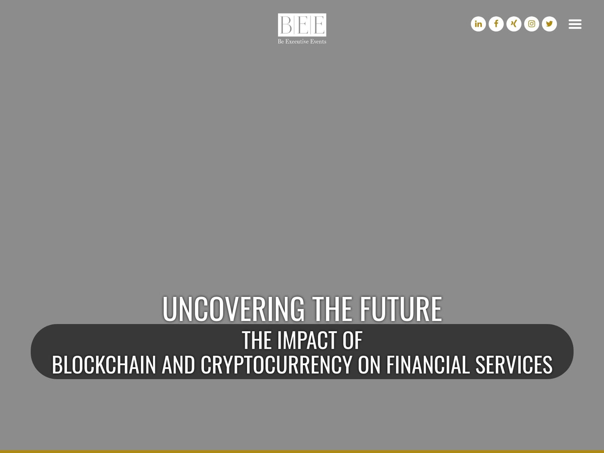 Uncovering the Future: Blockchain & Cryptocurrency's Impact on FS screenshot