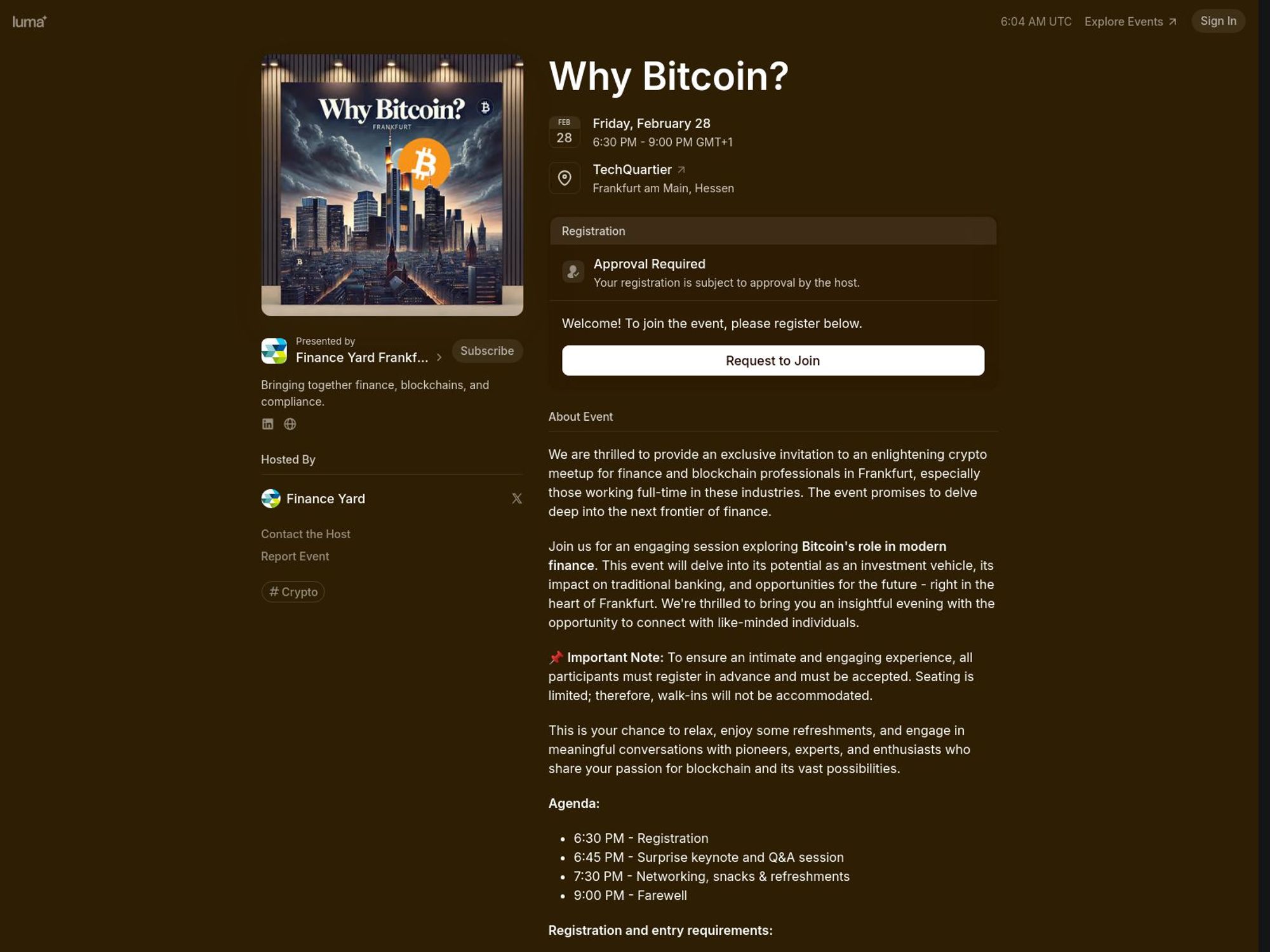 Why Bitcoin? screenshot