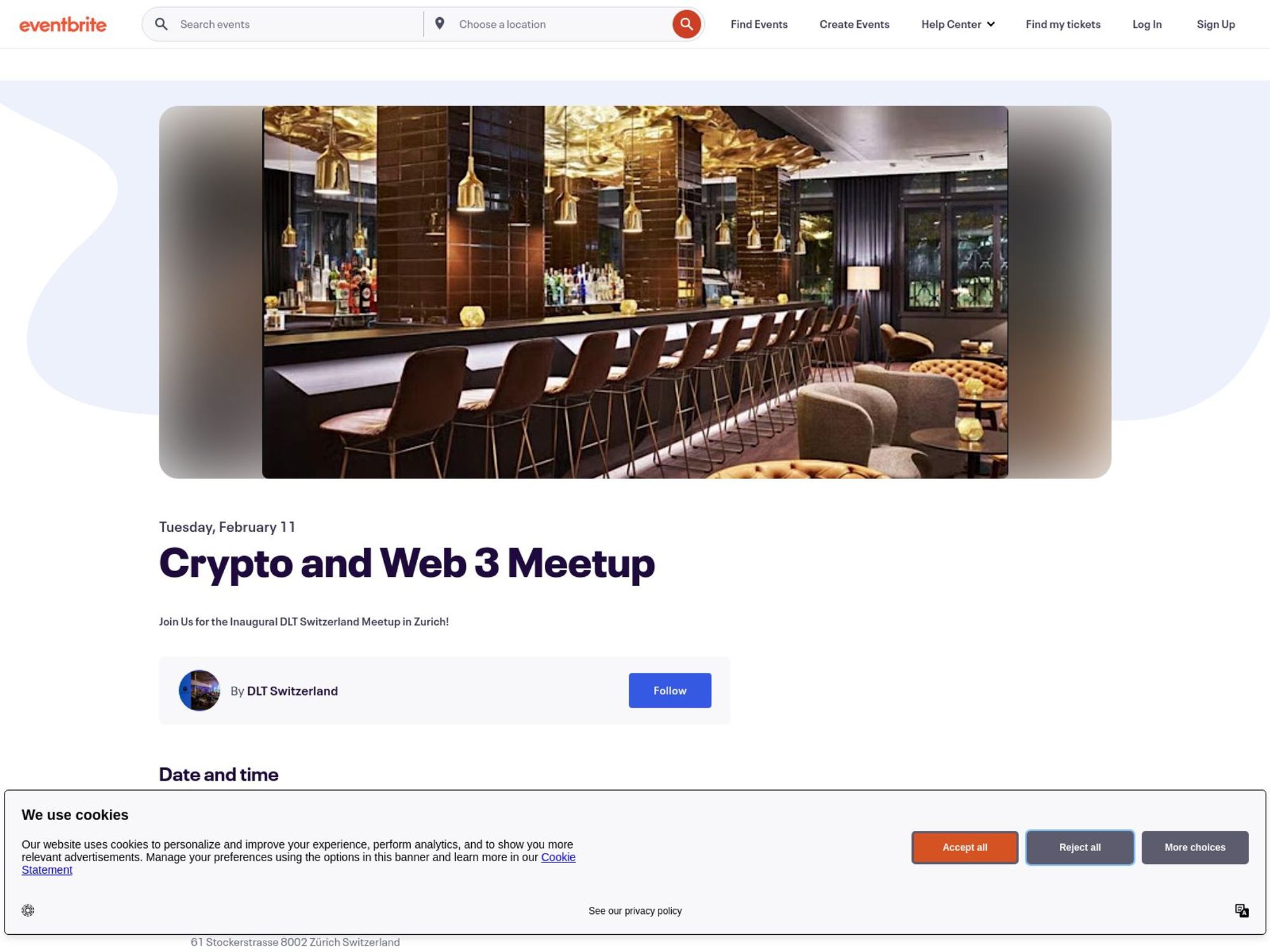 Crypto and Web 3 Meetup screenshot