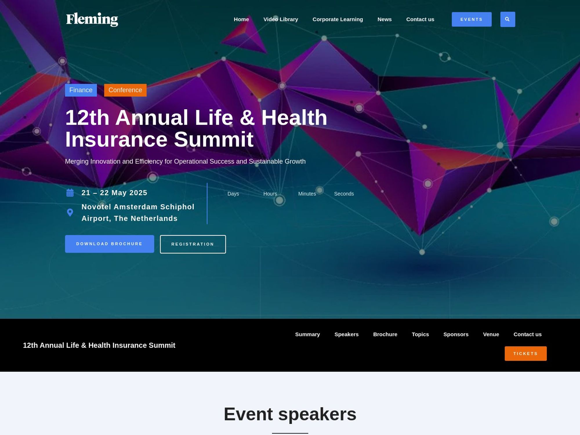 12th Annual Life & Health Insurance Summit screenshot