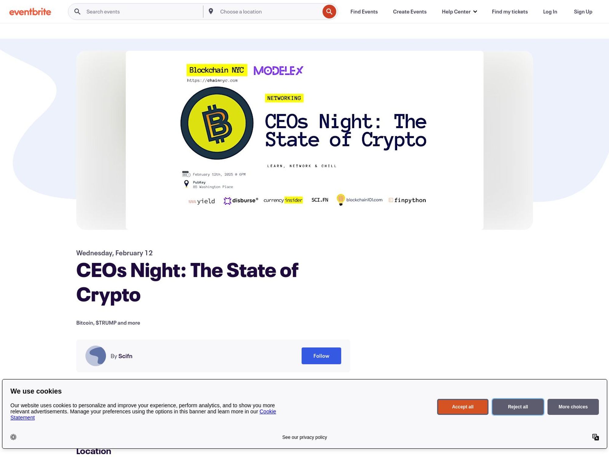 CEOs Night: The State of Crypto screenshot