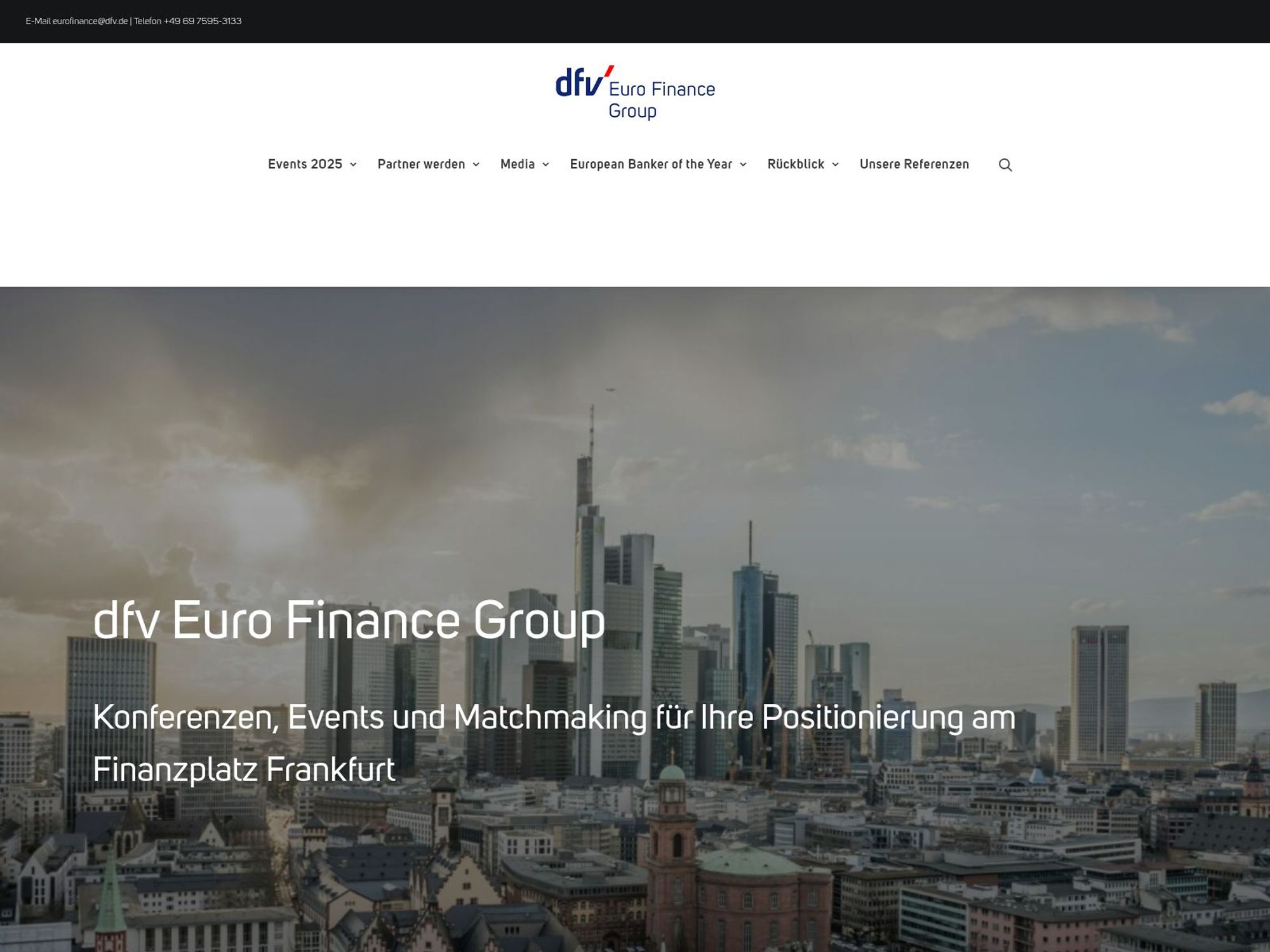 EURO FINANCE WEEK website
