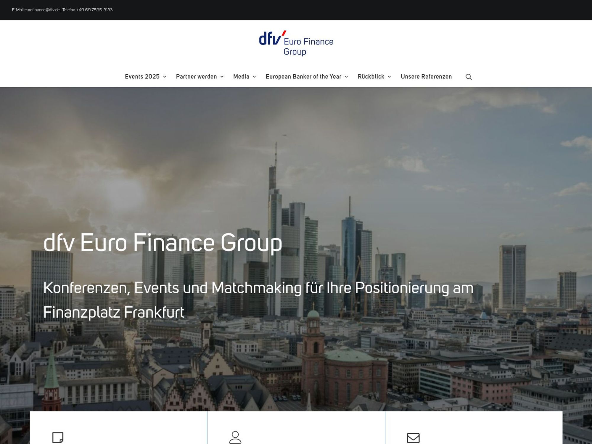EURO FINANCE Tech Day 2025 website