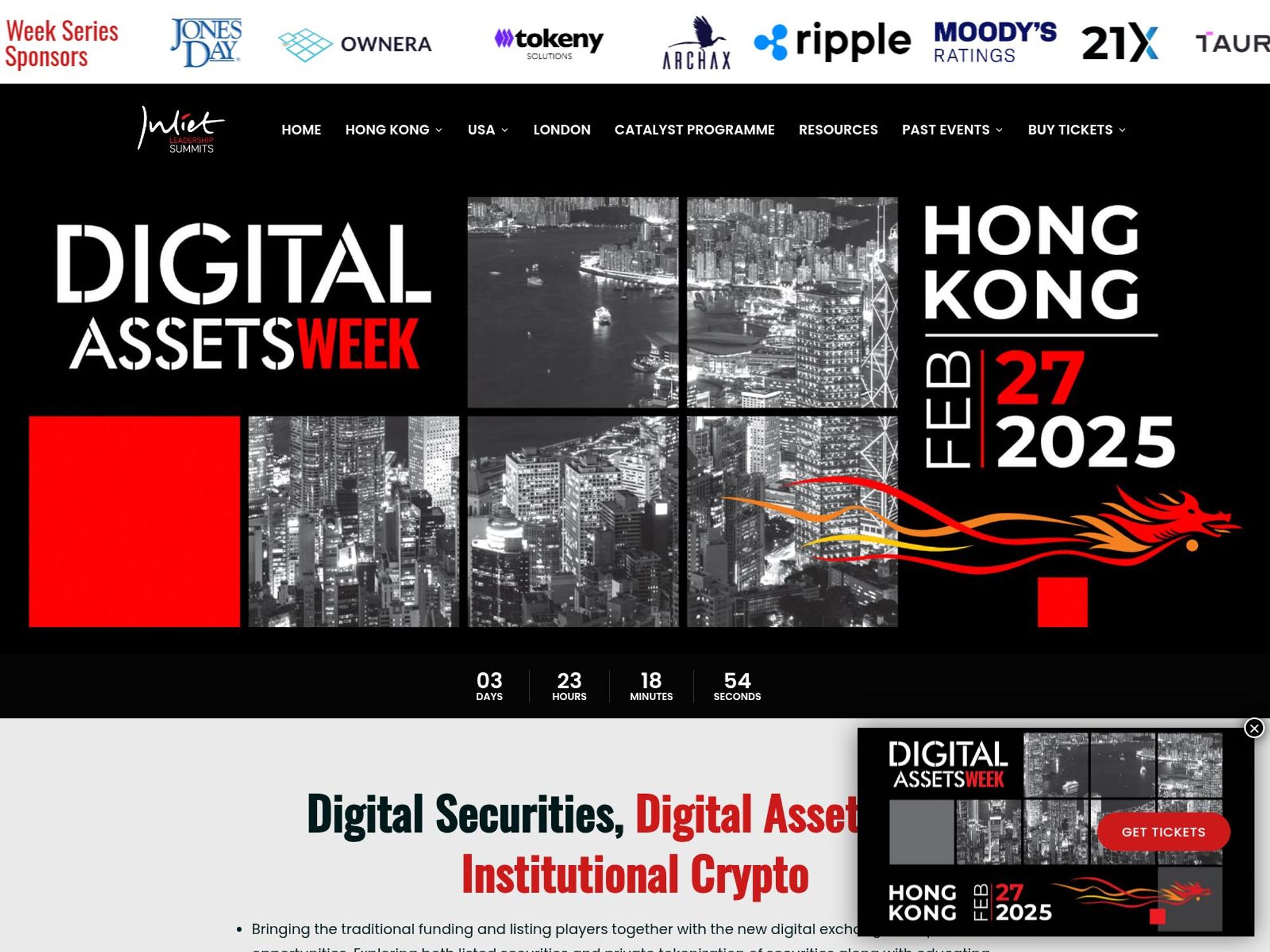 HK DA Week 2025 - Digital Assets Week Hong Kong screenshot
