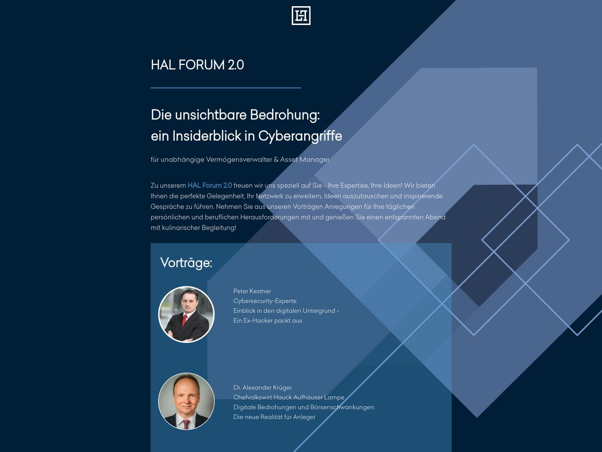 HAL FORUM 2.0 München screenshot