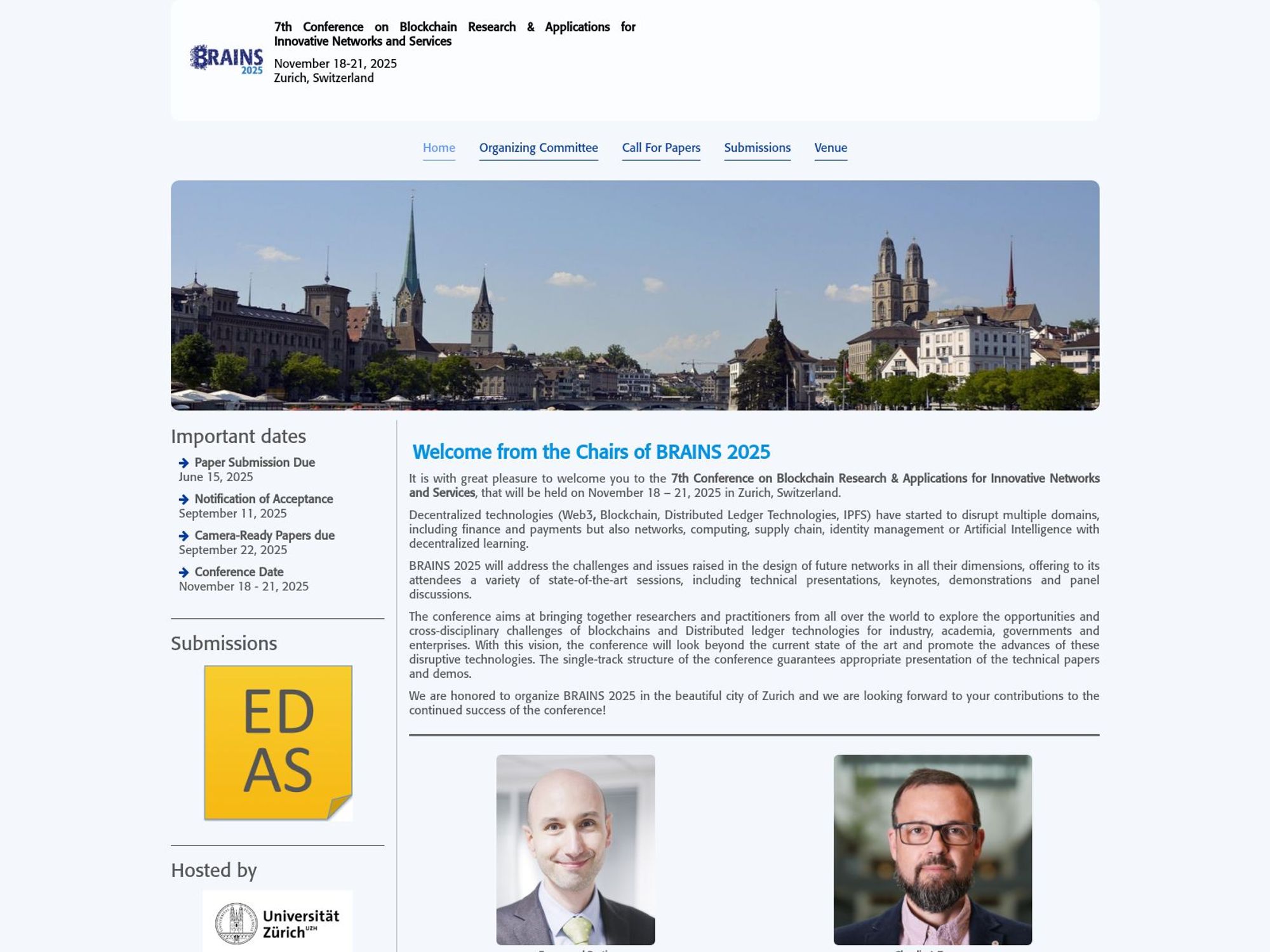 BRAINS 2025 website