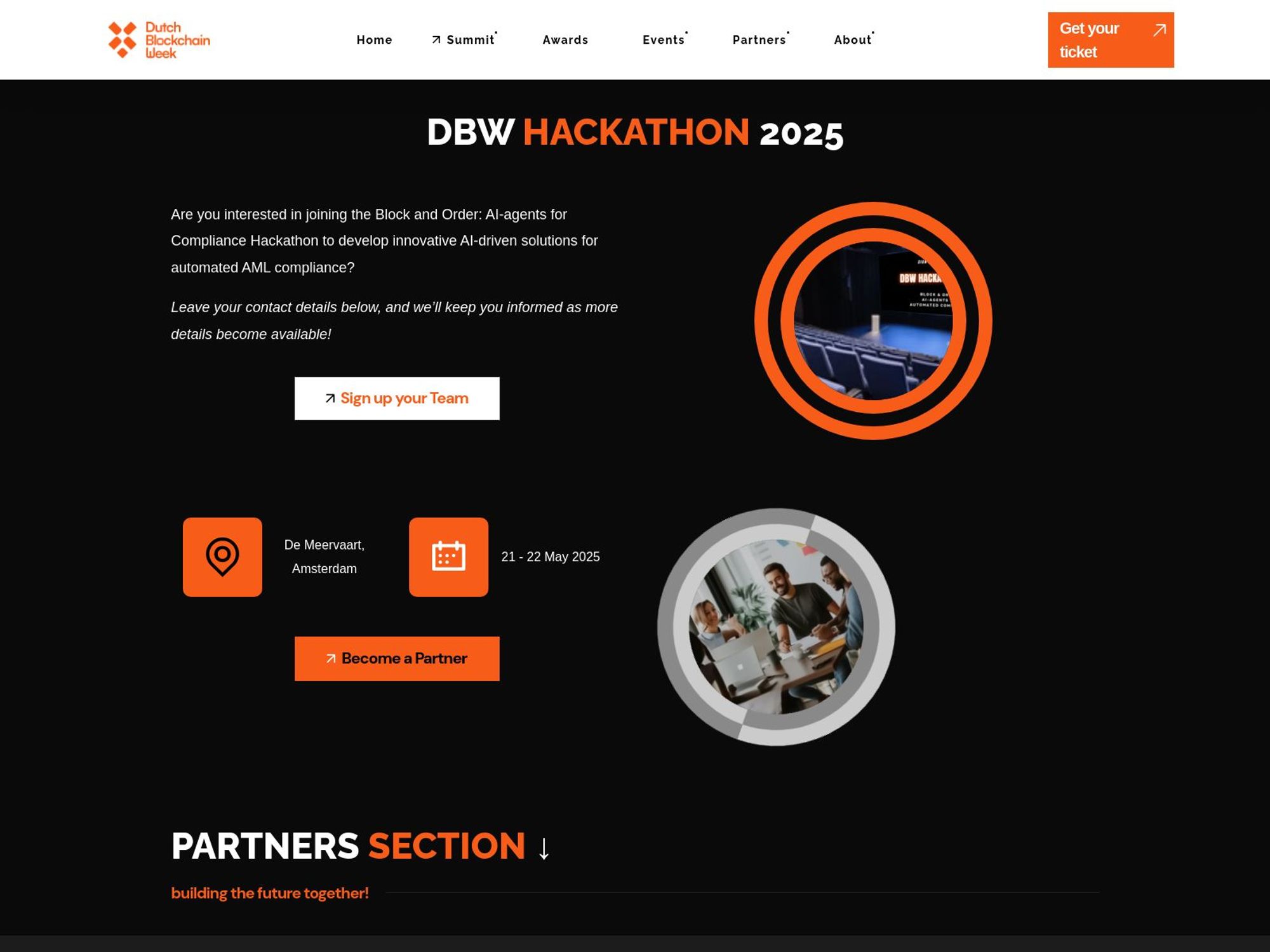 DBW Hackathon 2025 screenshot