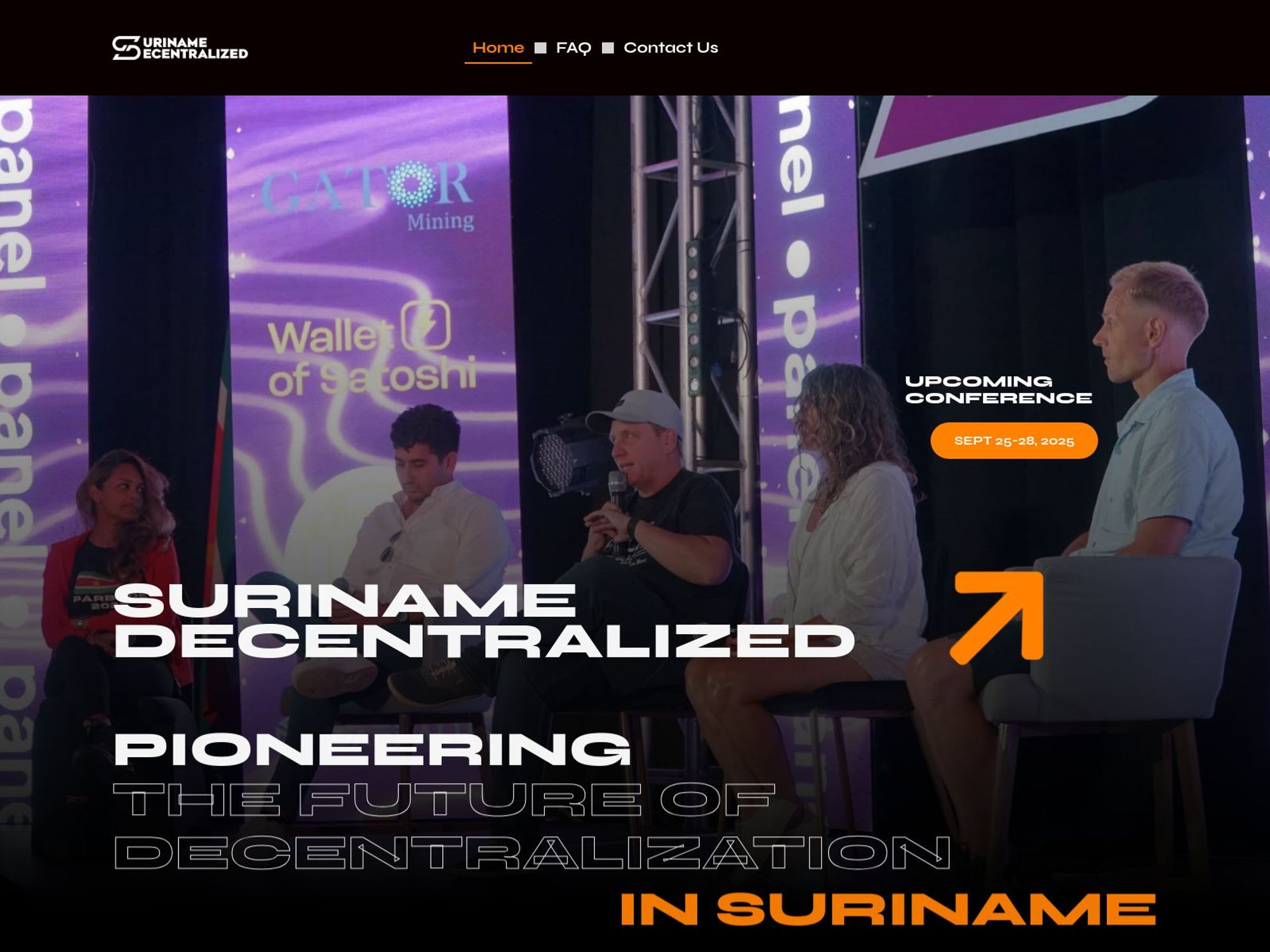 Suriname Decentralized Conference 2025 screenshot