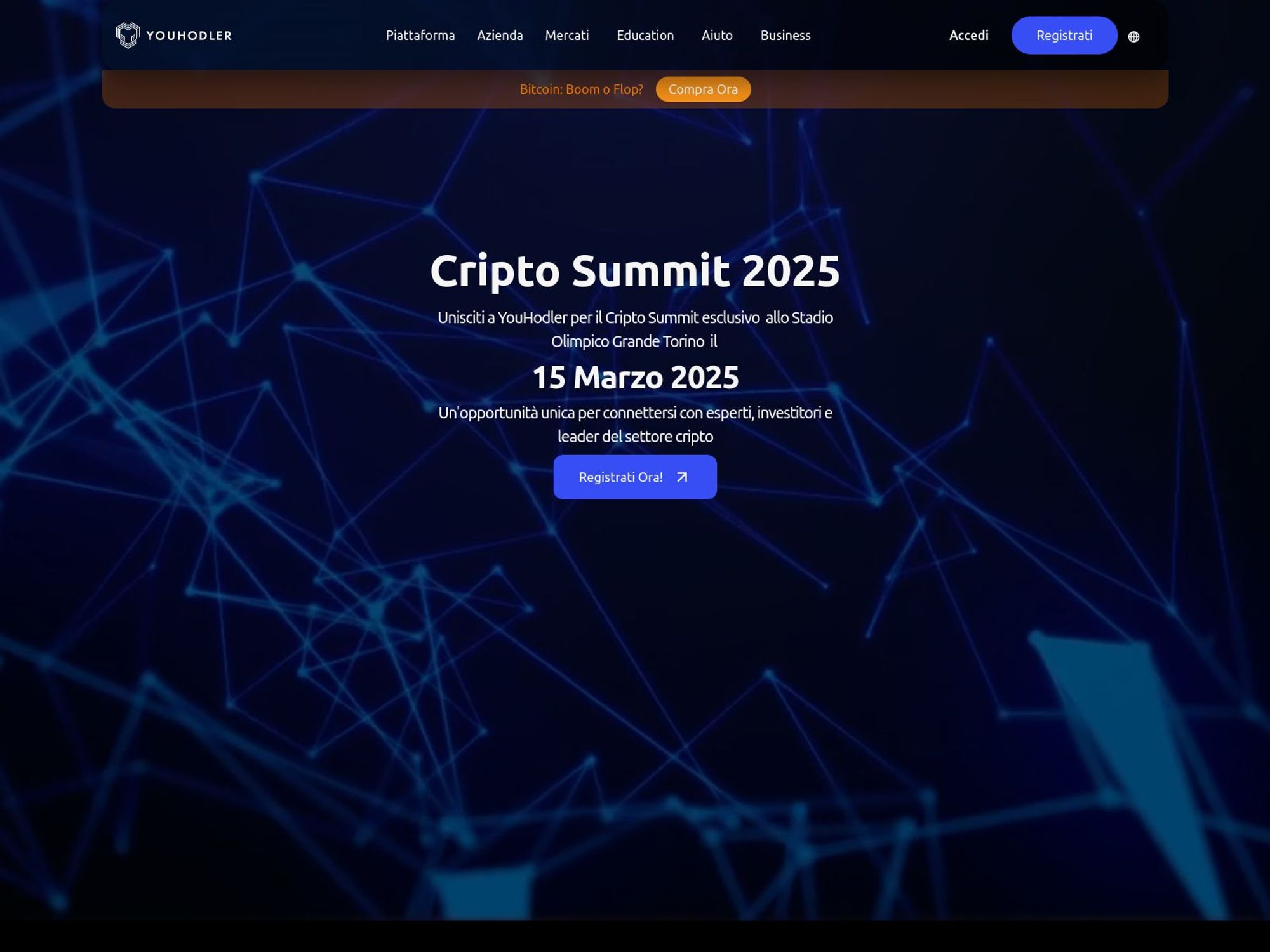 Cripto Summit 2025 screenshot