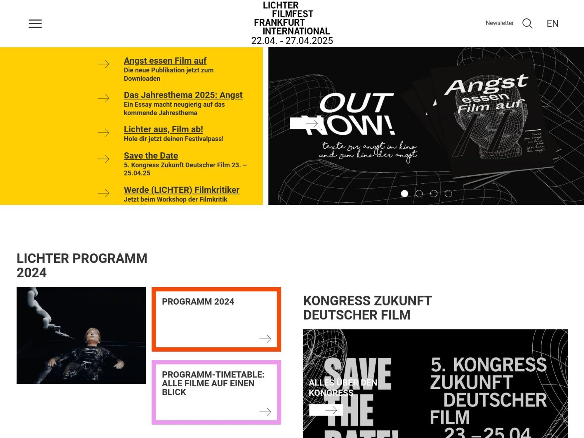 LICHTER Filmfest Frankfurt: KI-Wettbewerb screenshot