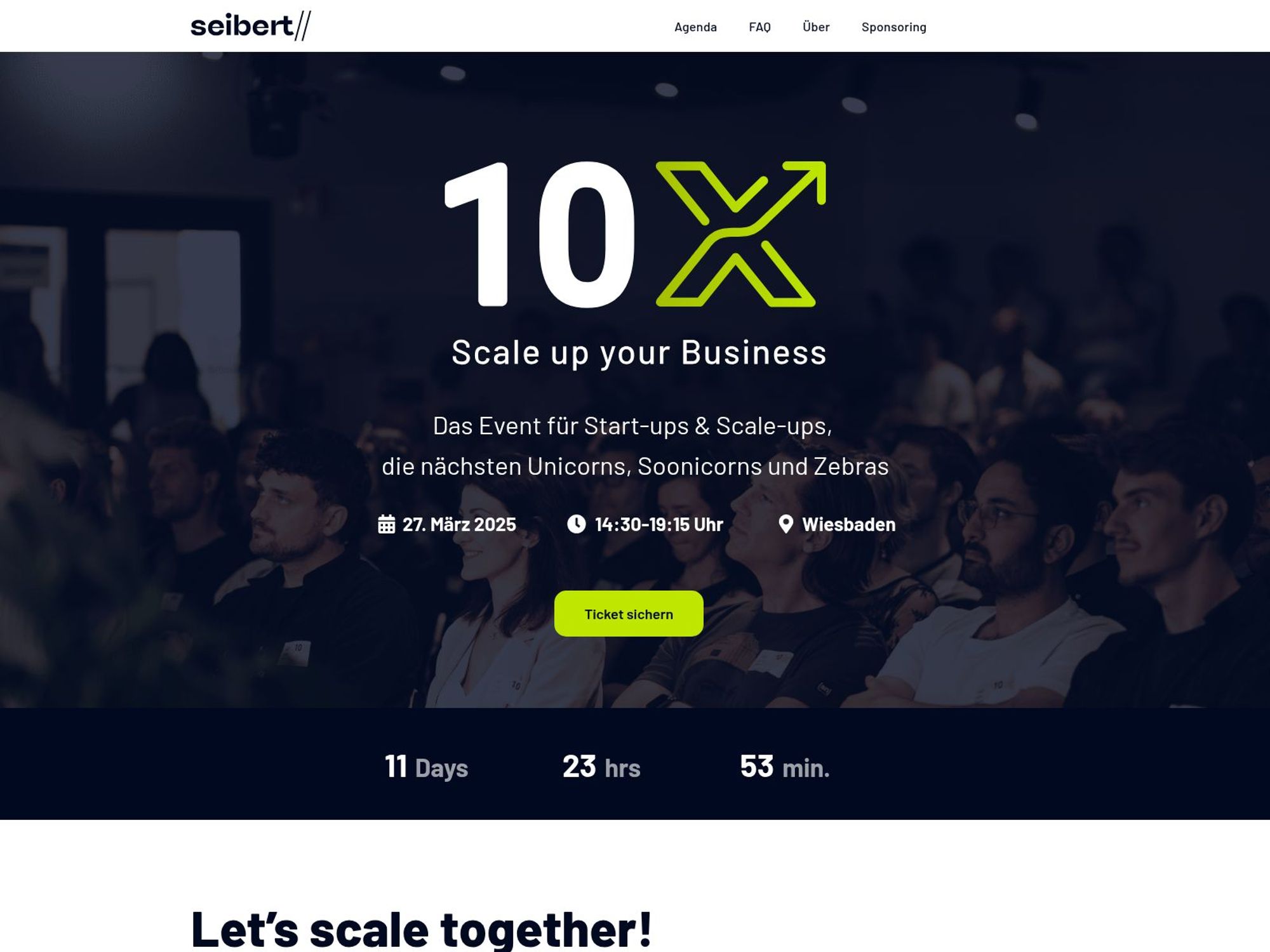 Seibert: 10x - Scale your business screenshot