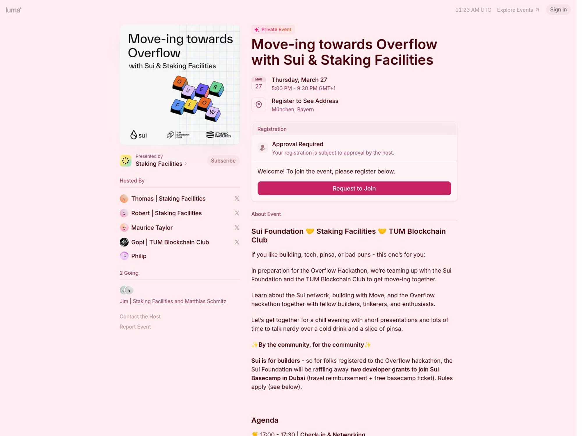 Move-ing towards Overflow with Sui & Staking Facilities screenshot