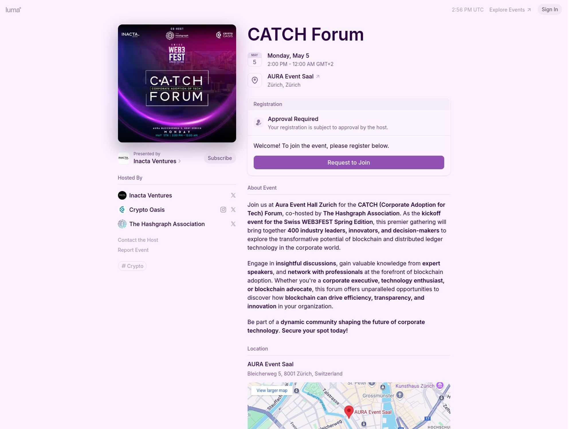 CATCH Forum screenshot