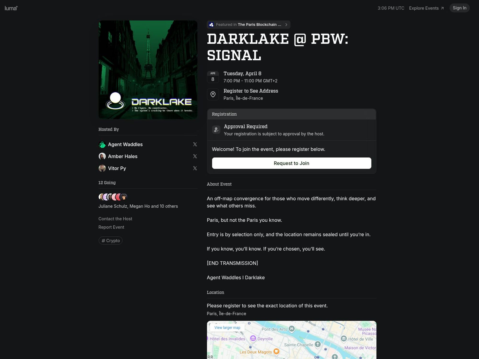 DARKLAKE @ PBW: SIGNAL screenshot