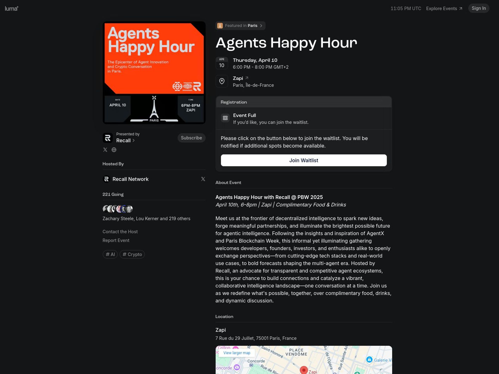 Agents Happy Hour screenshot