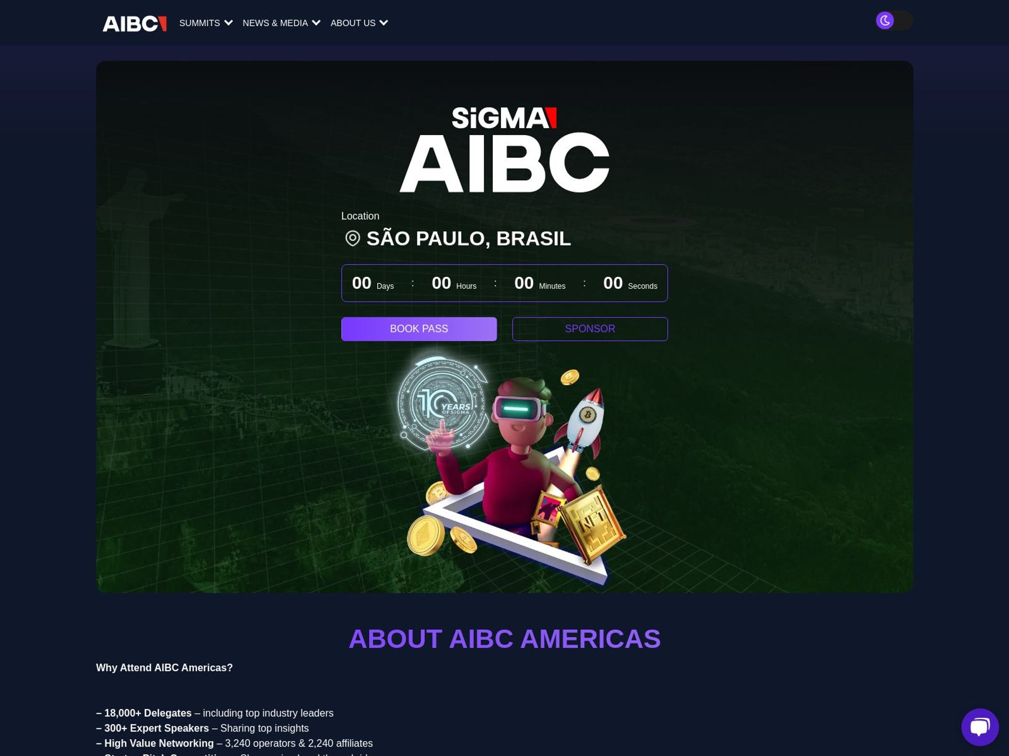 AIBC Americas screenshot