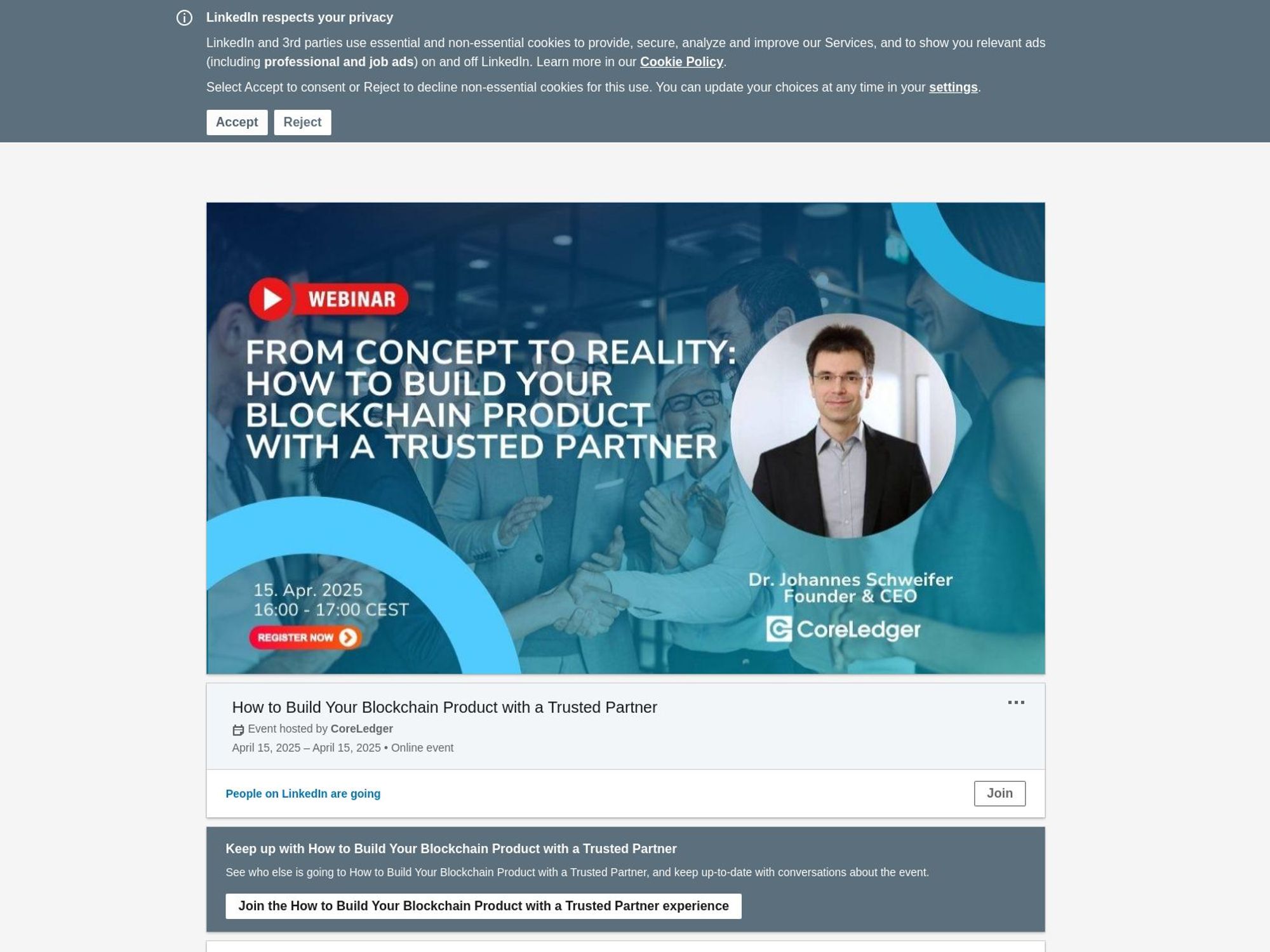 How to Build Your Blockchain Product with a Trusted Partner screenshot