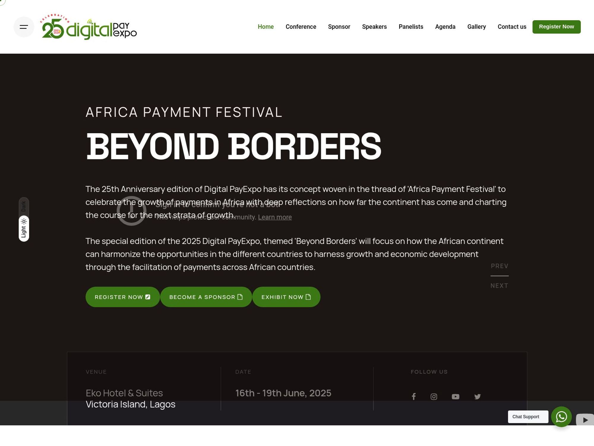 Digital PayExpo Conference screenshot