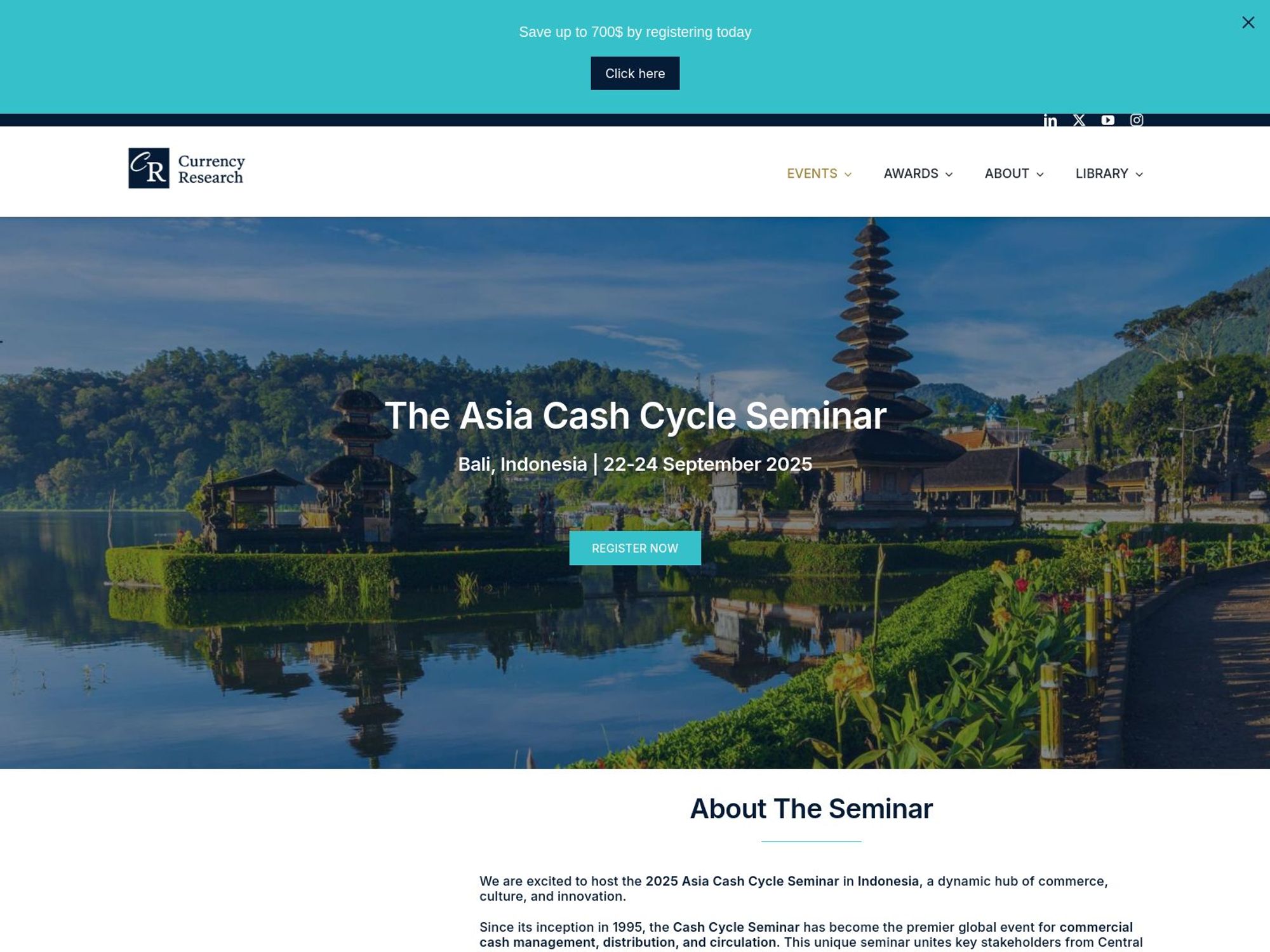 The Asia Cash Cycle Seminar screenshot