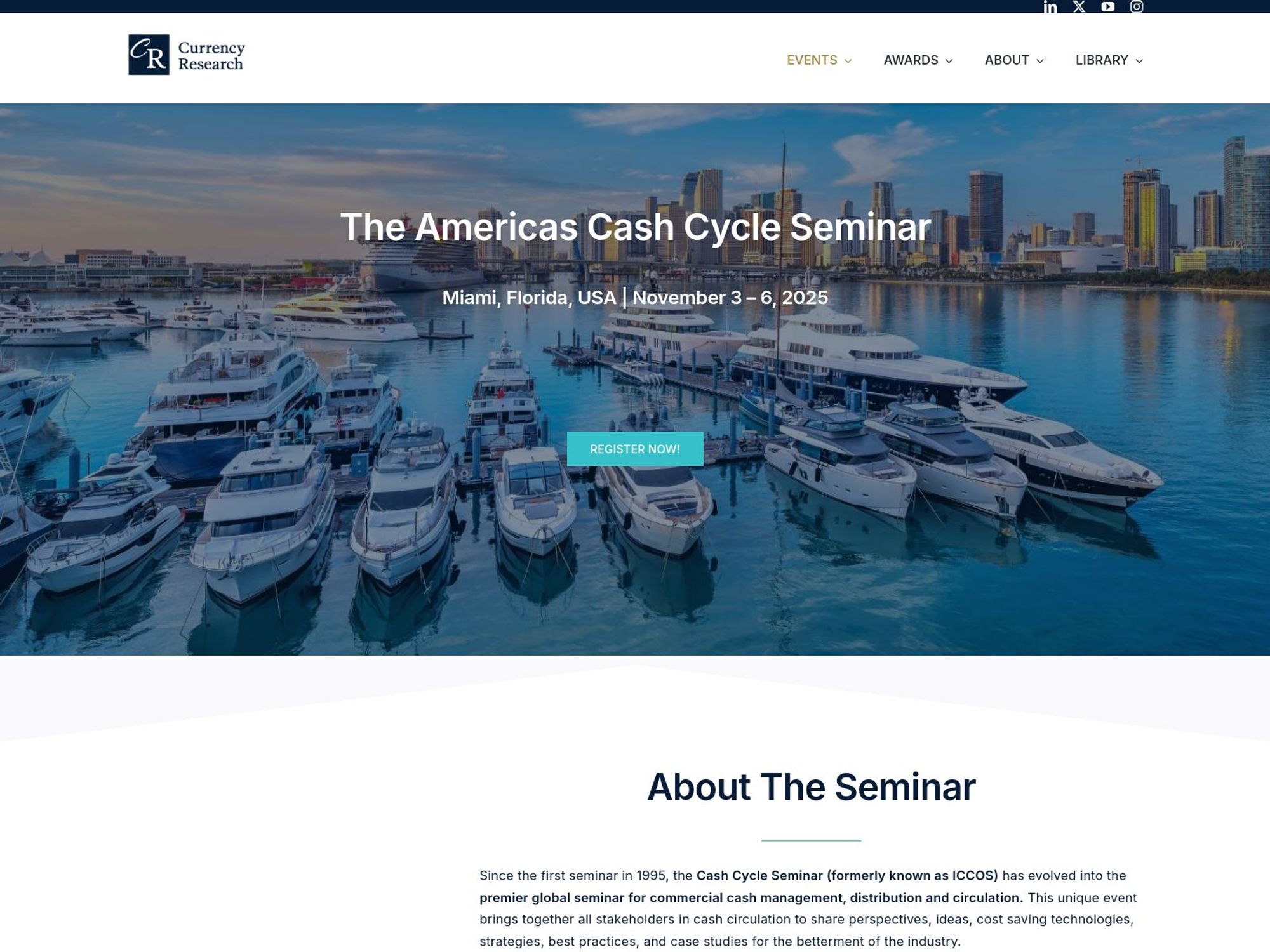 The Americas Cash Cycle Seminar screenshot