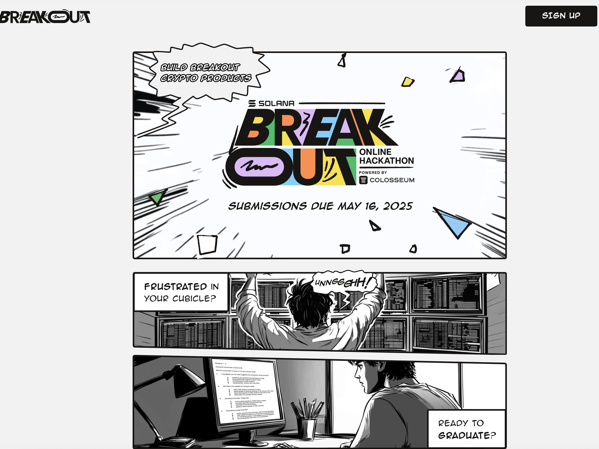 Colosseum Hackathon Kickoff screenshot