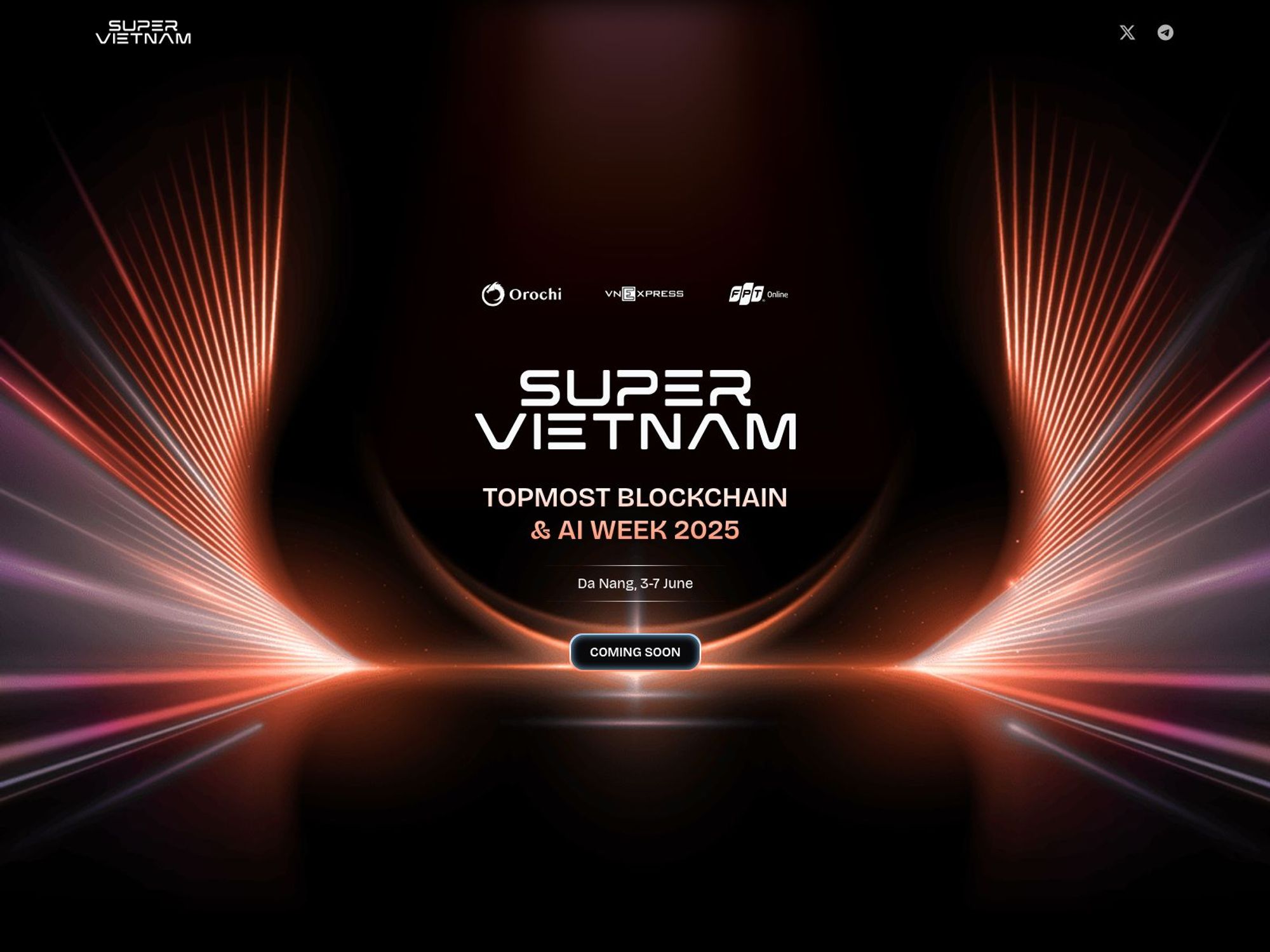 Super Vietnam - Blockchain & AI Week 2025 screenshot