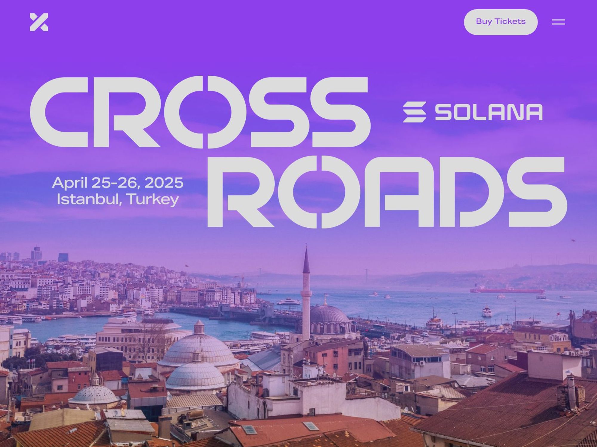 Solana Crossroads 2025 screenshot