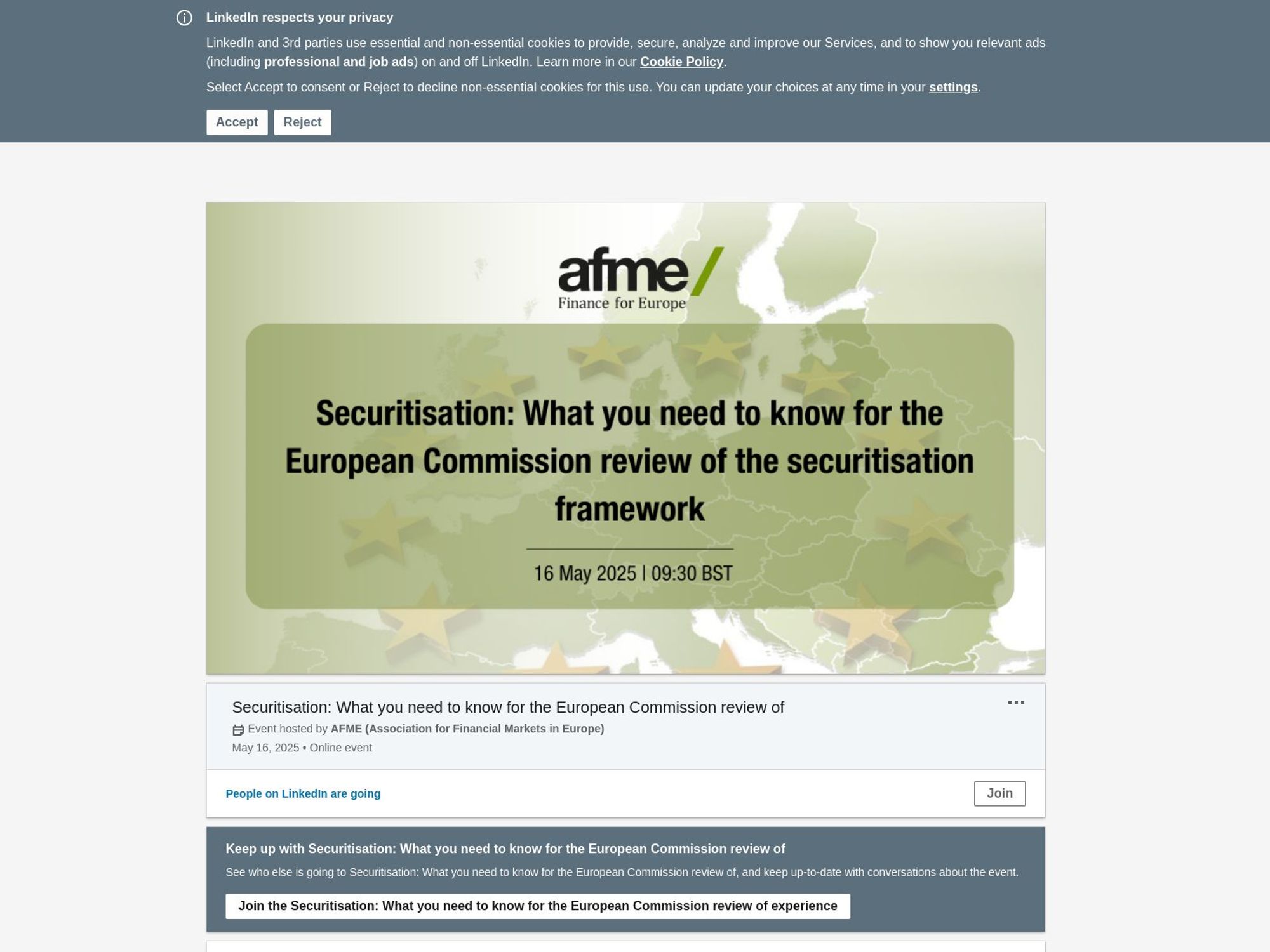 Securitisation: What you need to know for the European Commission screenshot