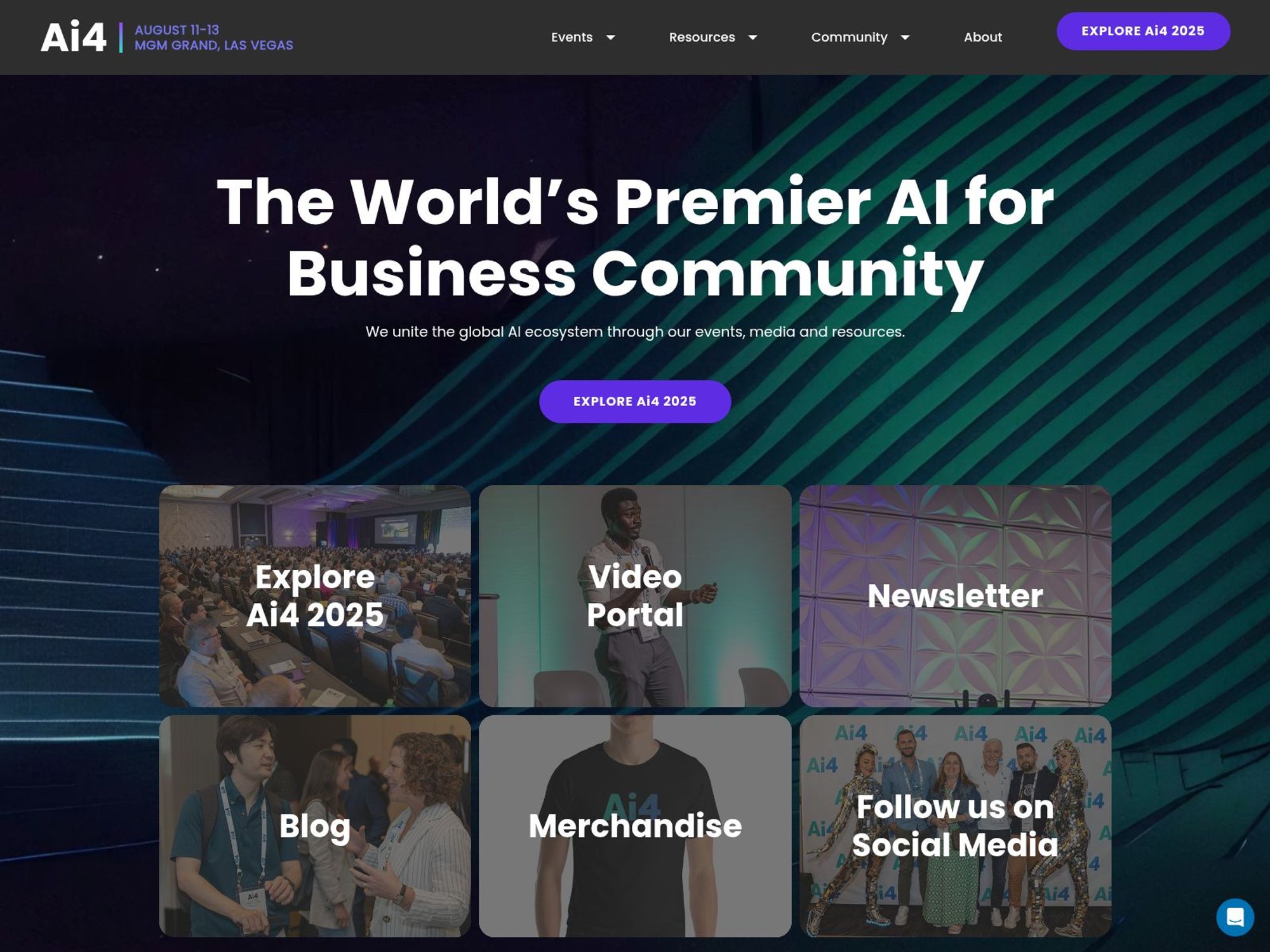 Ai4 2025 website