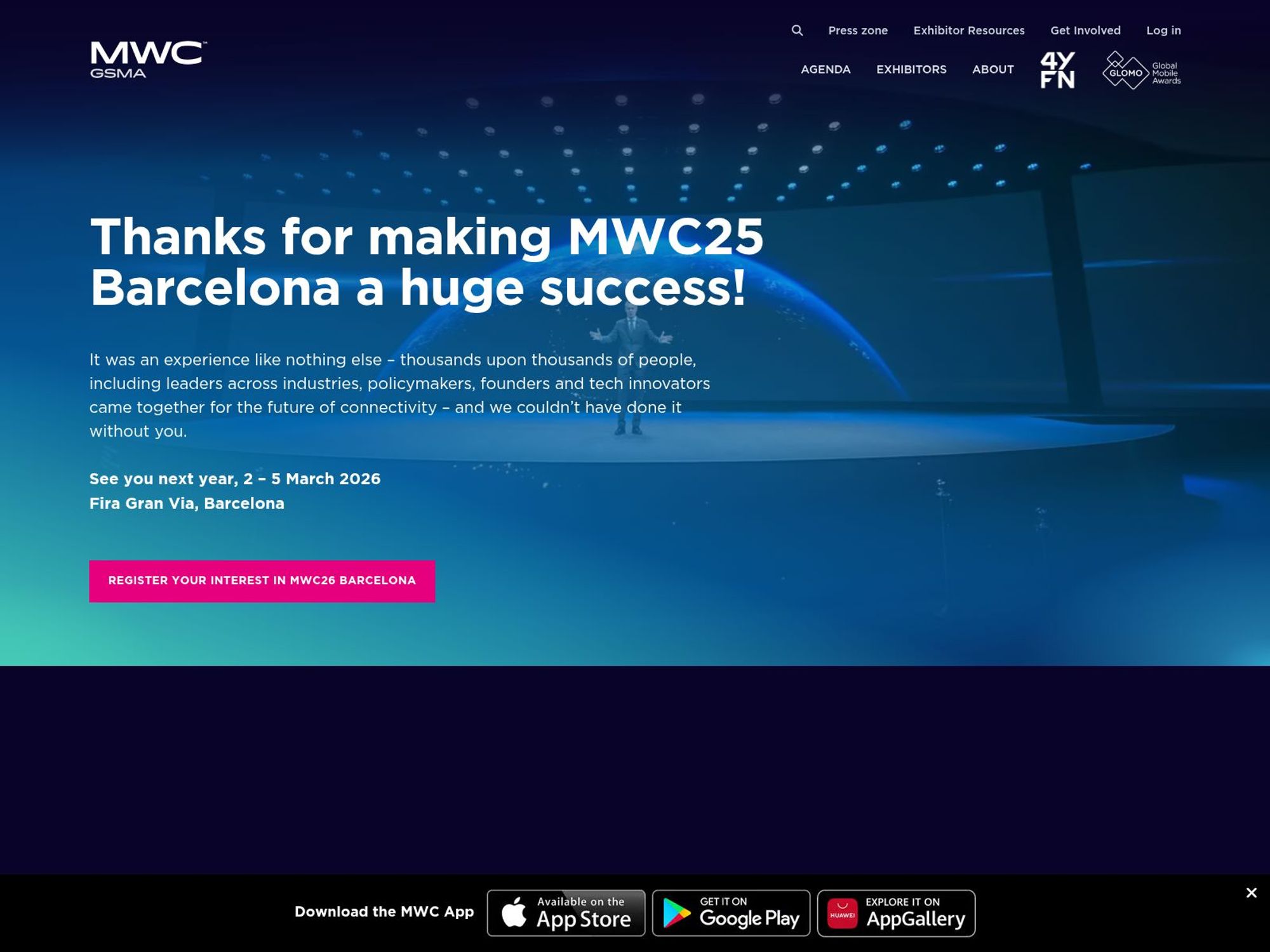 MWC26 - Mobile World Congress website