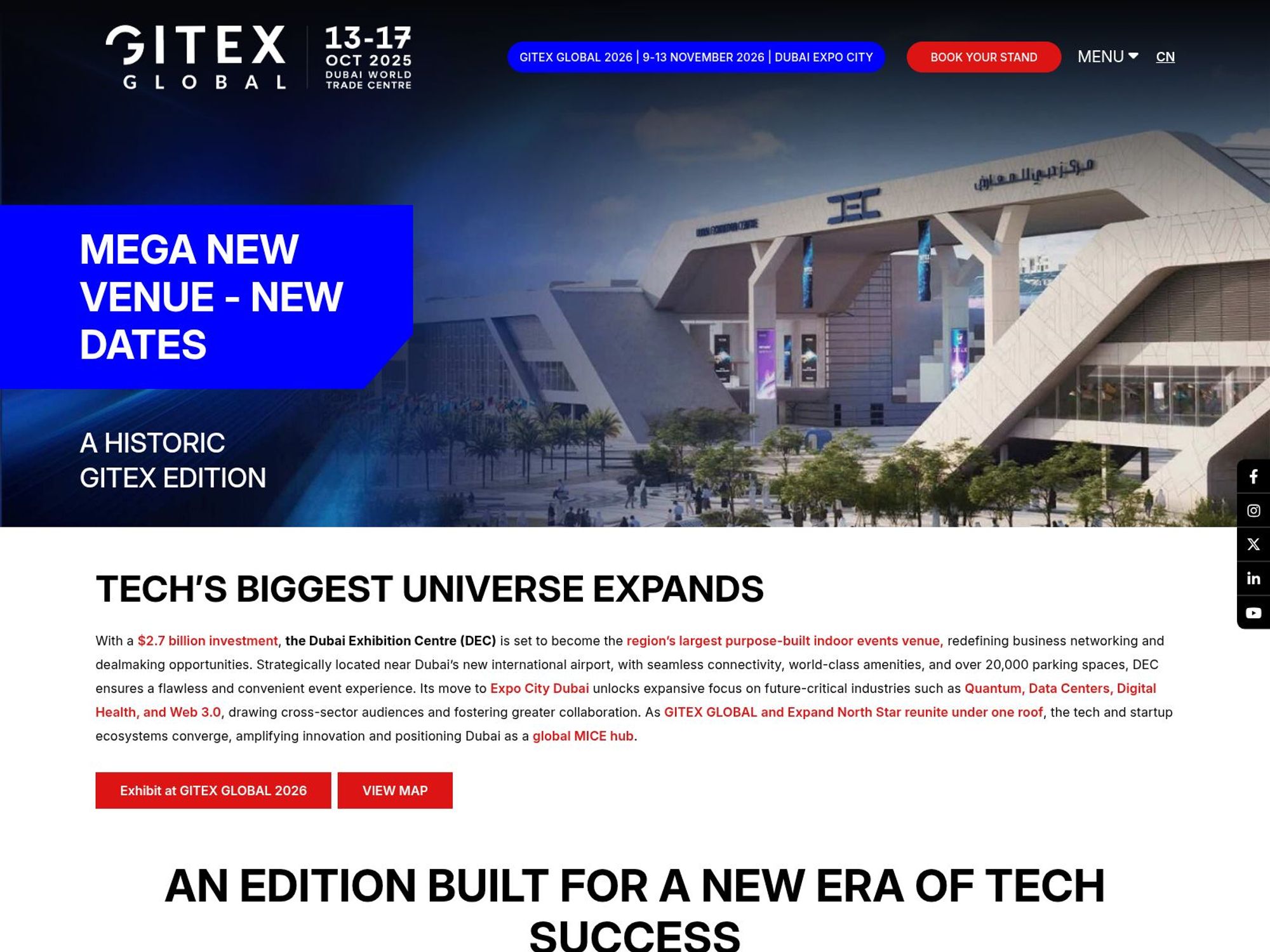 GITEX Global 2026 website