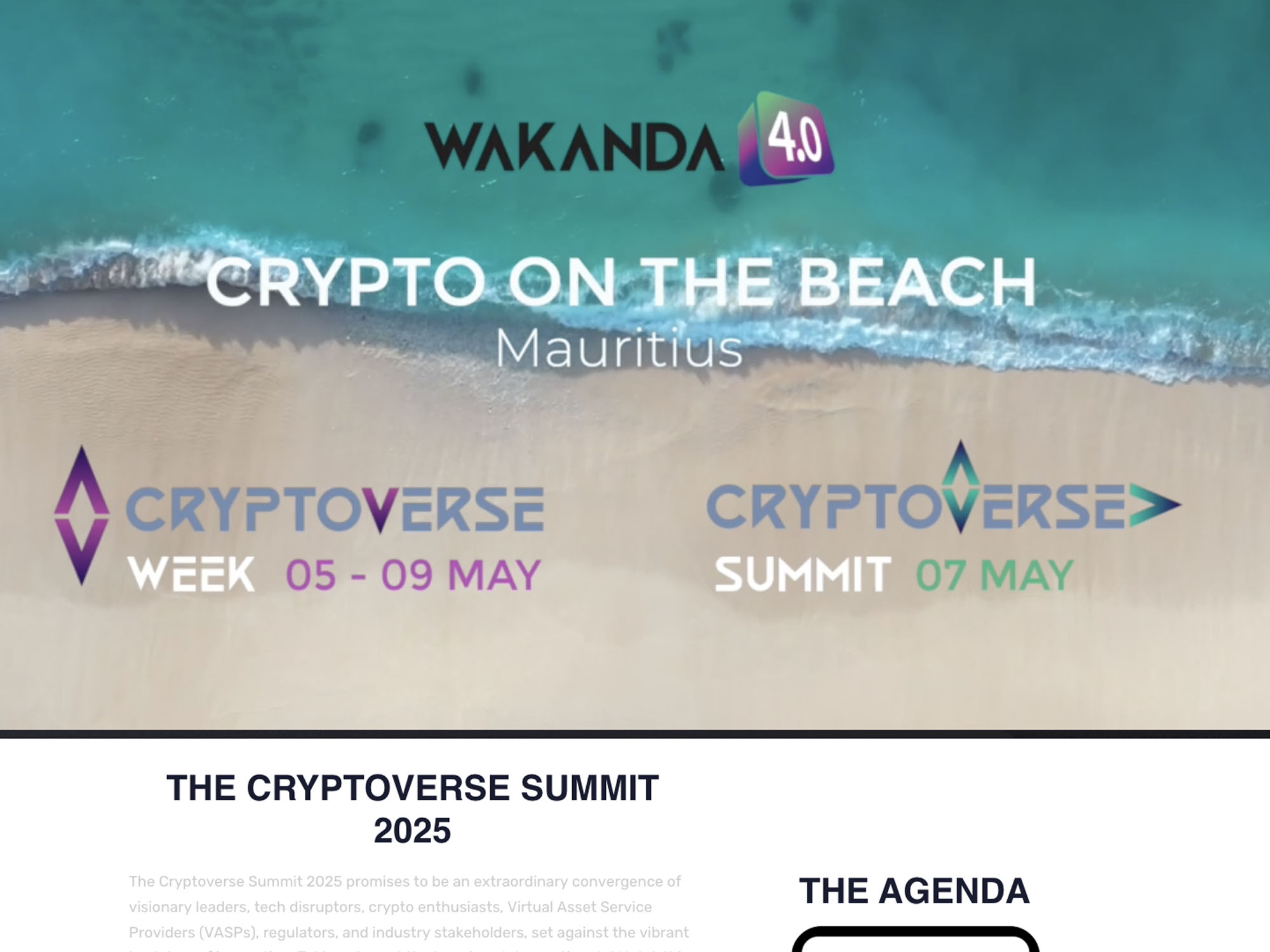 Cryptoverse Summit 2025 screenshot