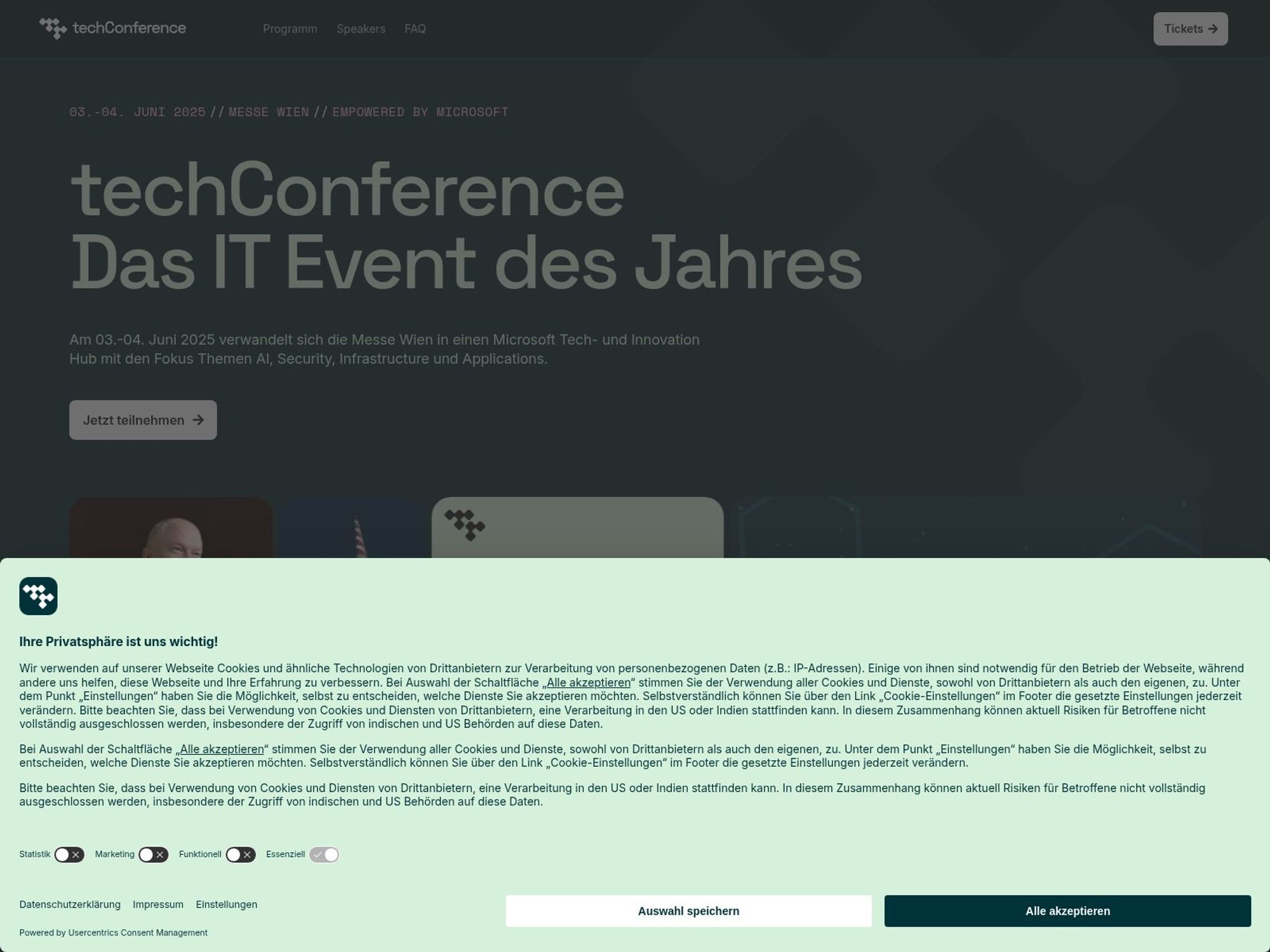 techConference 2025 screenshot