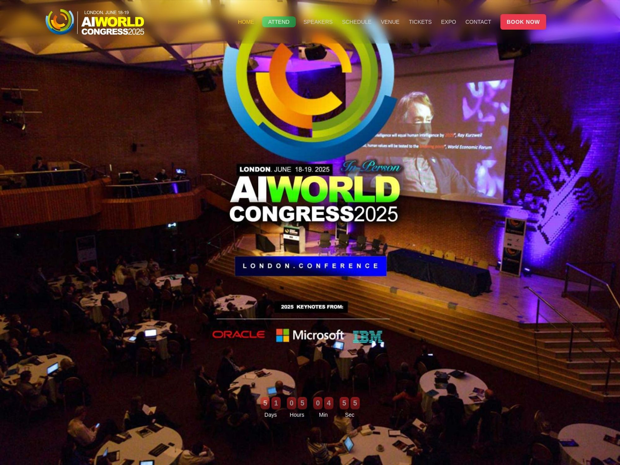 AI World Congress 2025 - AI Conference London screenshot