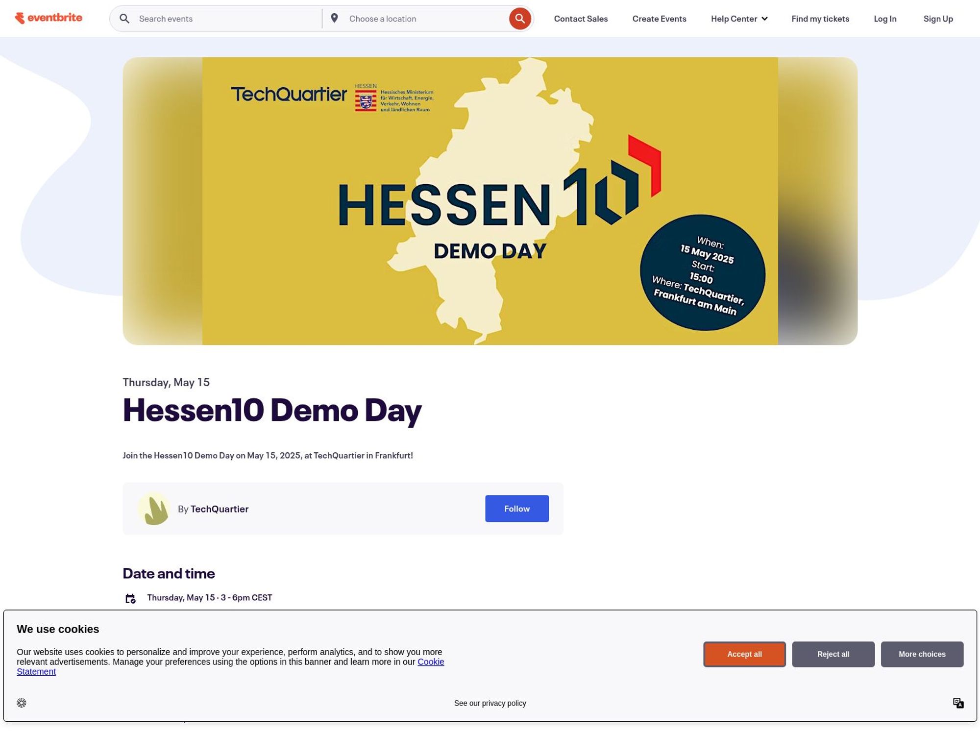Hessen10 Demo Day screenshot