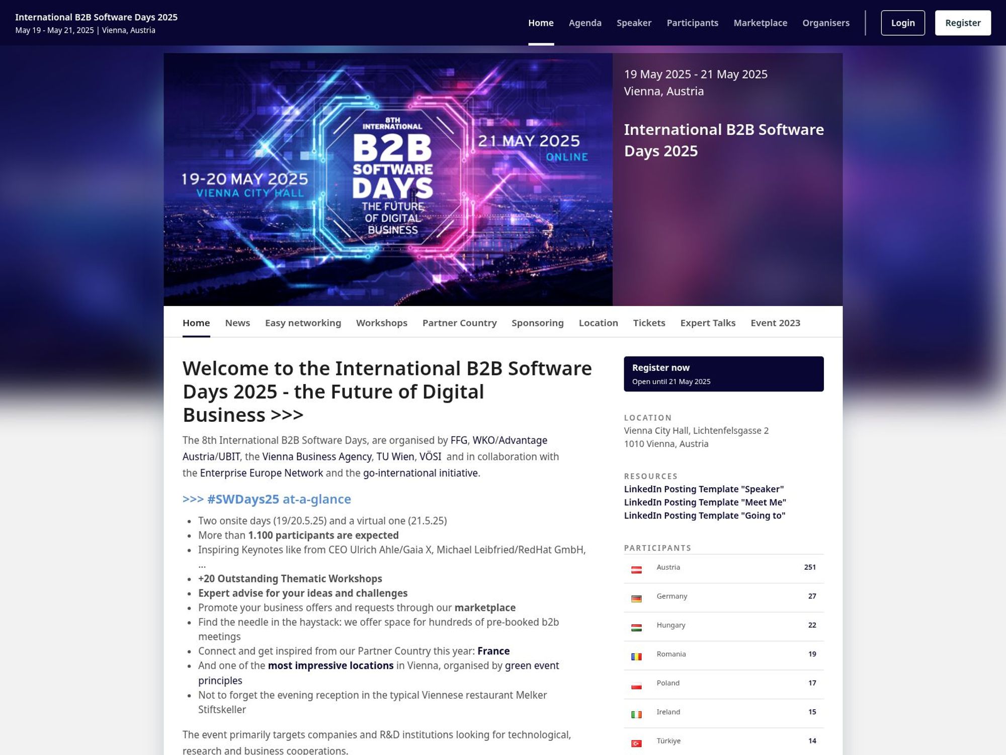 International B2B Software Days 2025 screenshot
