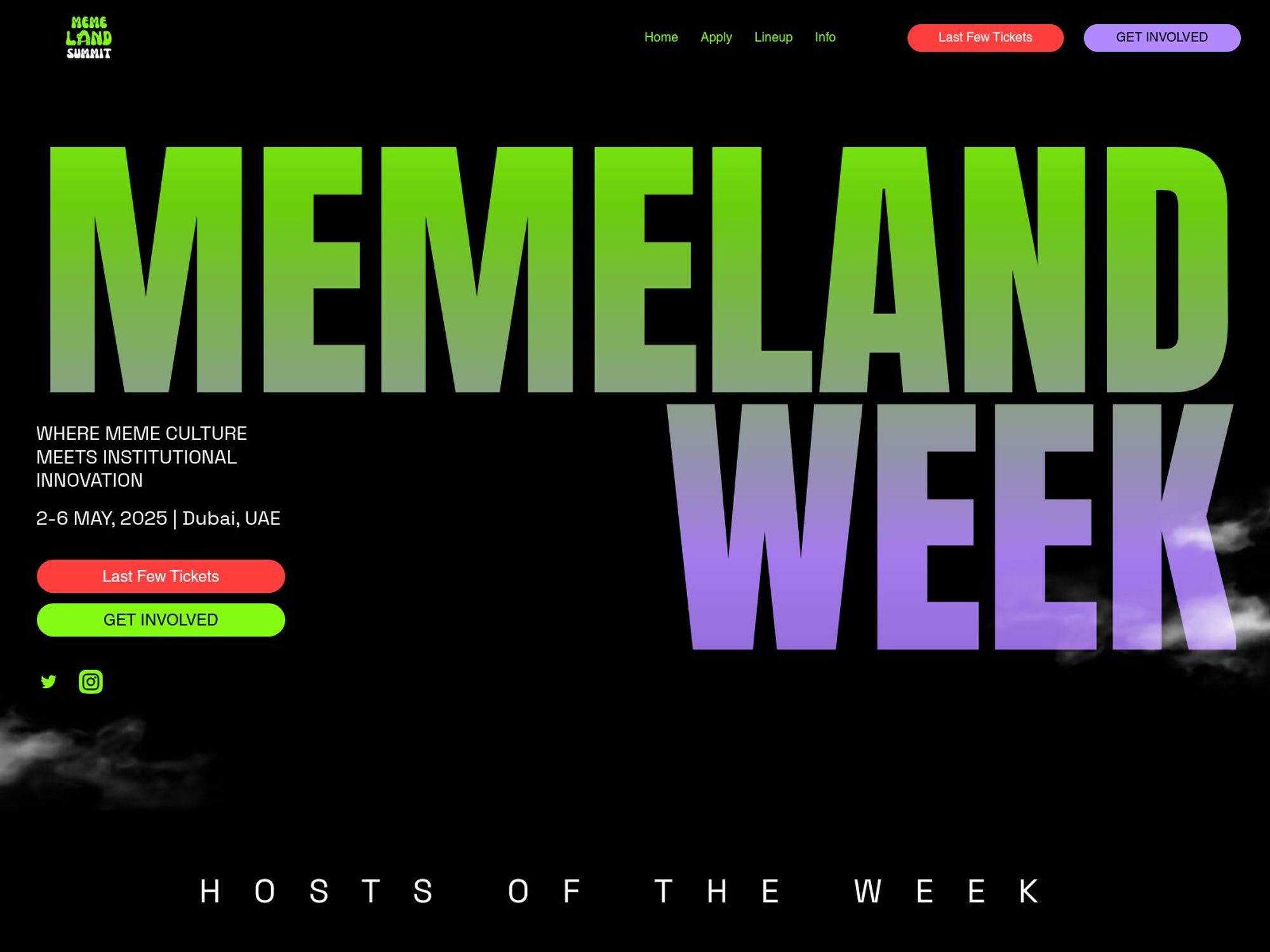 MEMELAND Summit 2025 screenshot