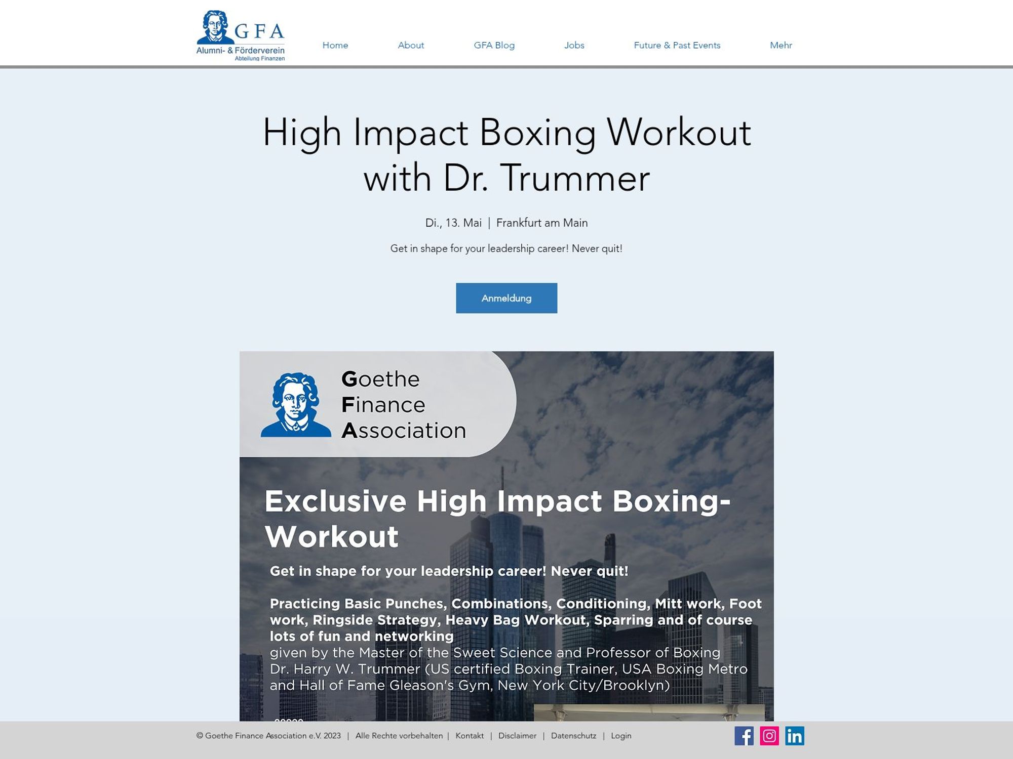 High Impact Boxing Workout with Dr. Trummer screenshot
