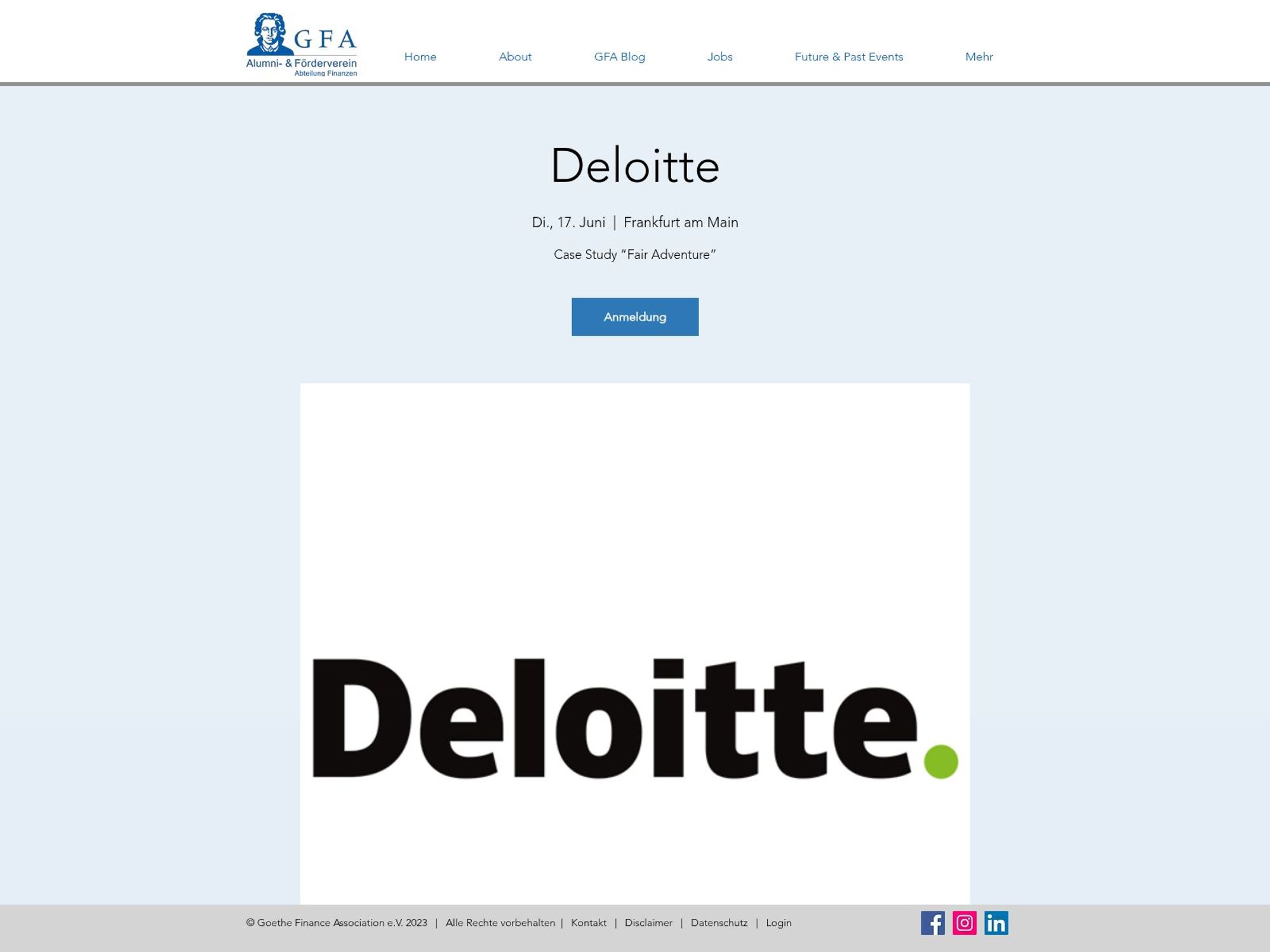 Deloitte - Case Study “Fair Adventure” screenshot