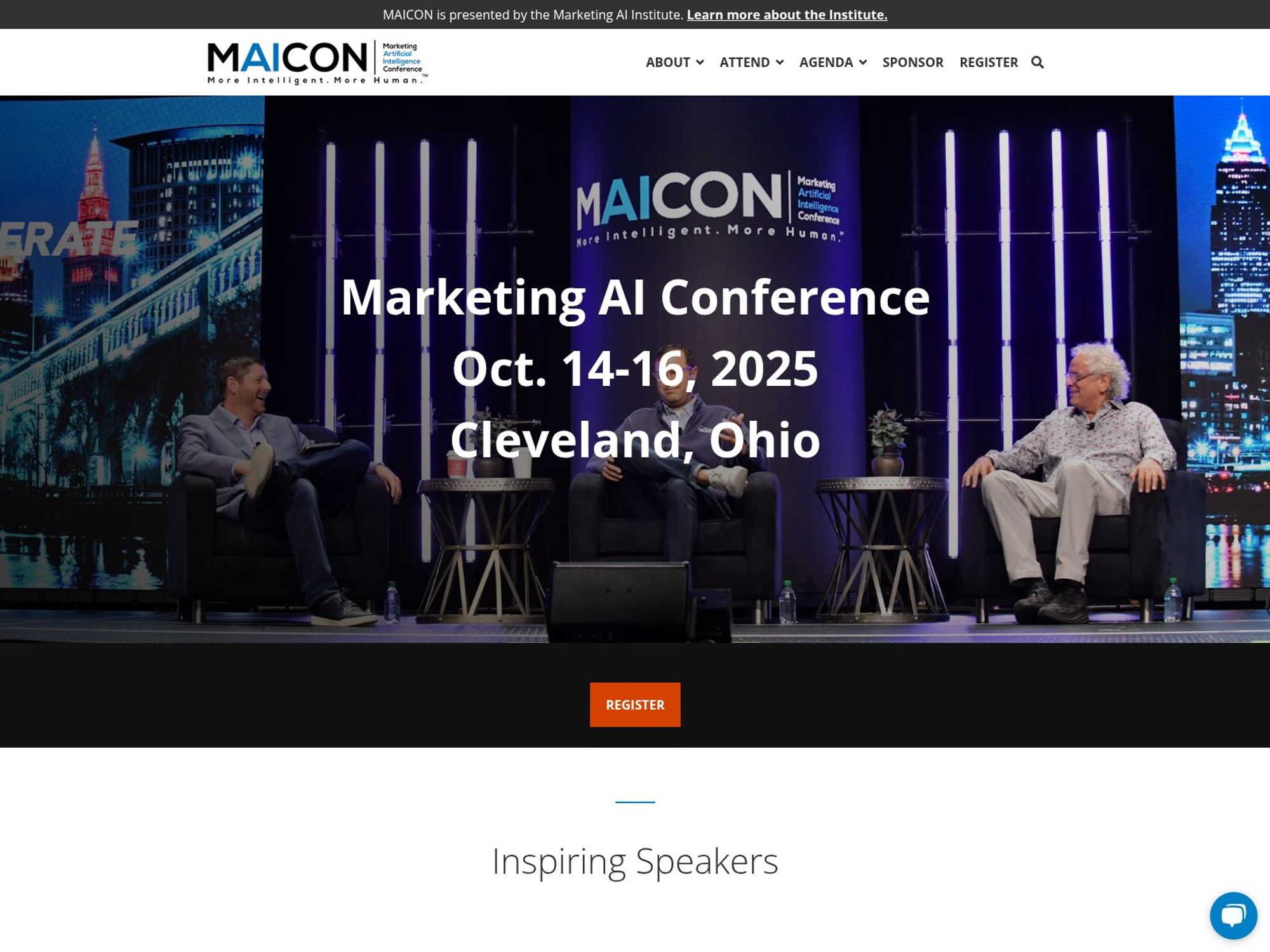 MAICON 2025 website
