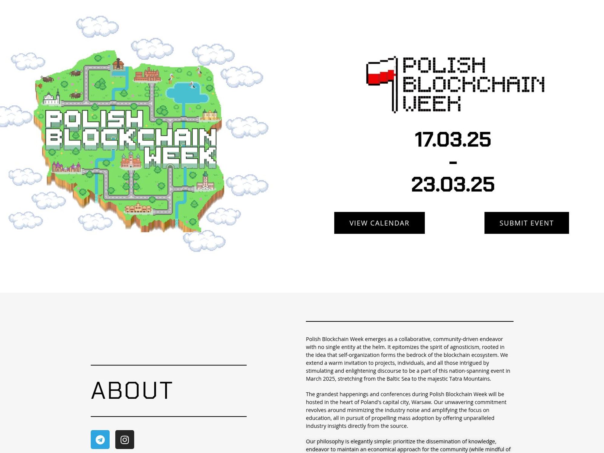 Polish Blockchain Week 2025 screenshot