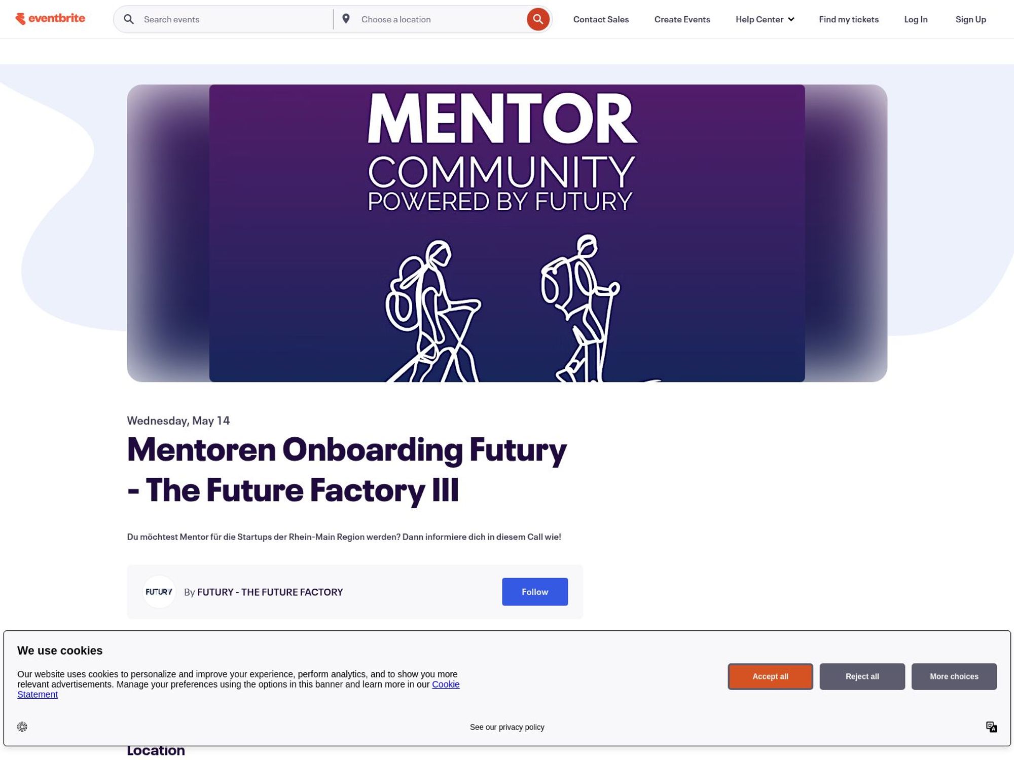 Mentoren Onboarding Futury - The Future Factory III screenshot