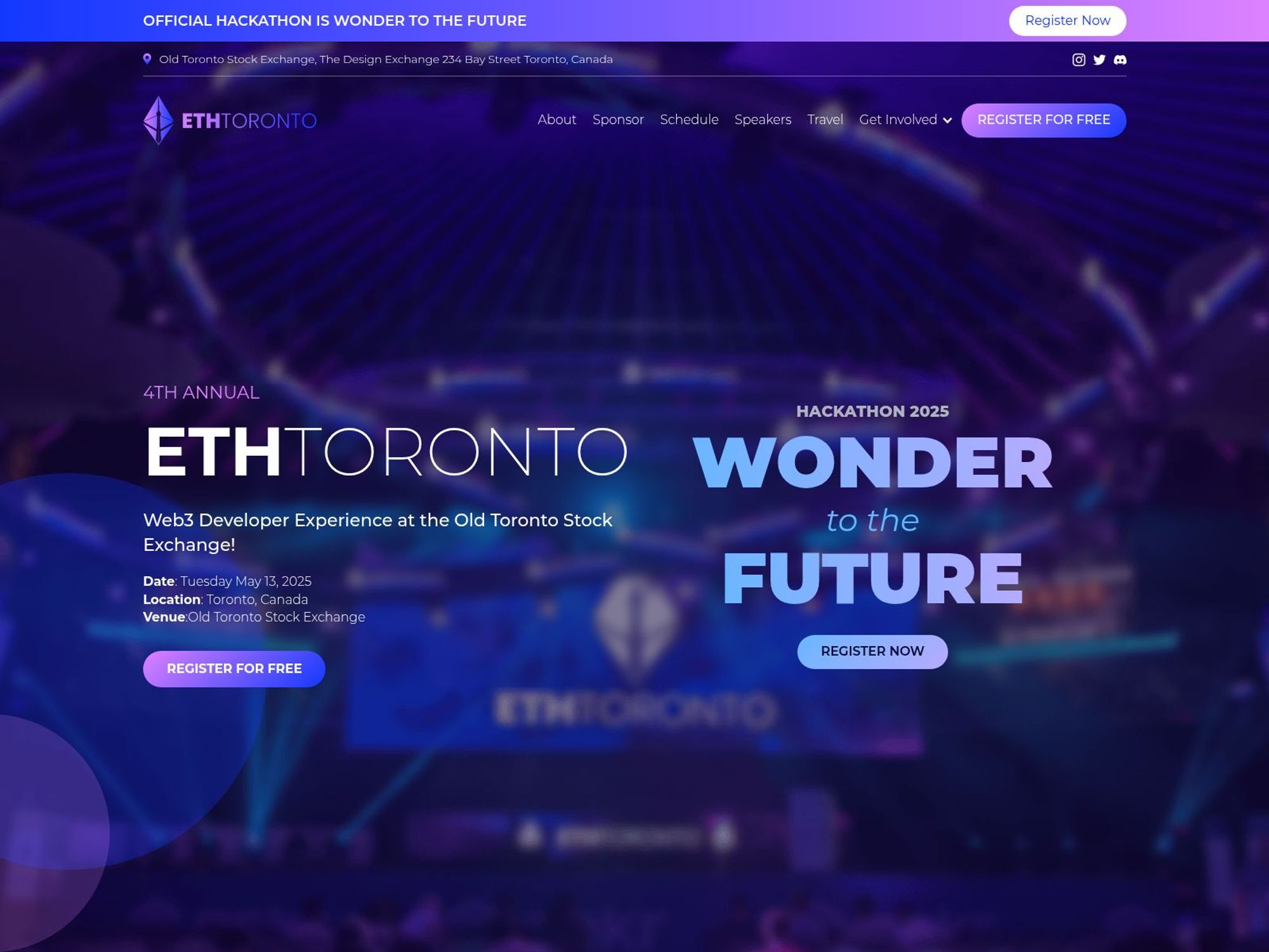ETHToronto 2025 screenshot