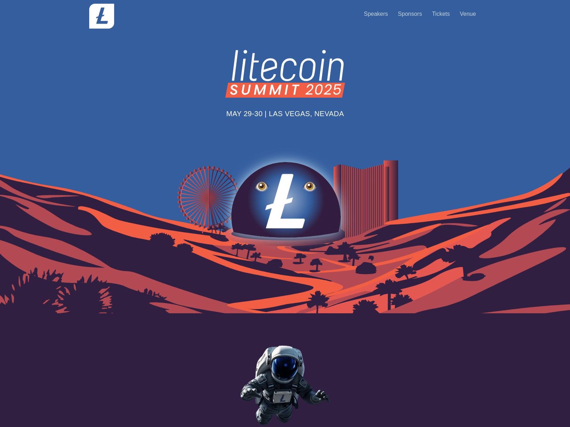 Litecoin Summit 2025 screenshot